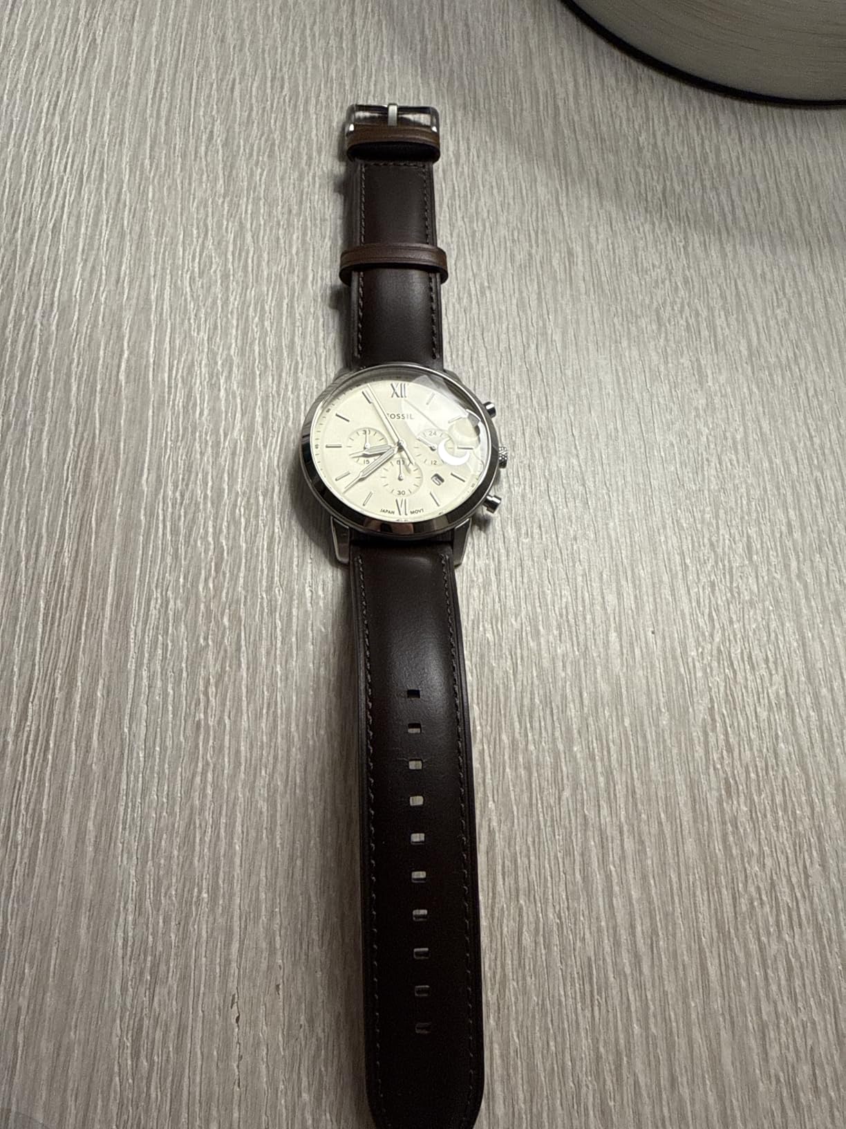 Fossil Men's Neutra Quartz Stainless Steel Chronograph Watch customer photo 2