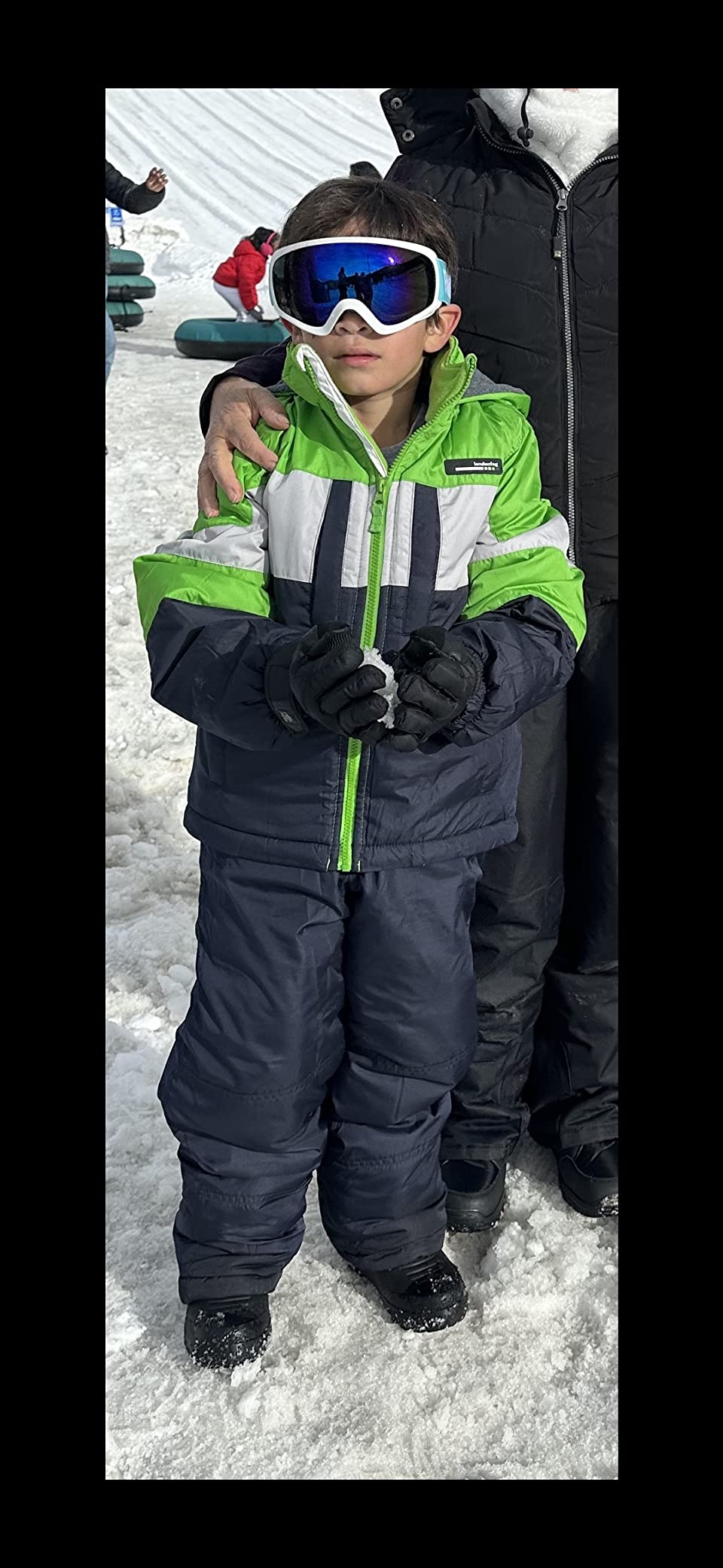 London Fog Navy Snowsuit L2178s40 Outerwear customer photo 1