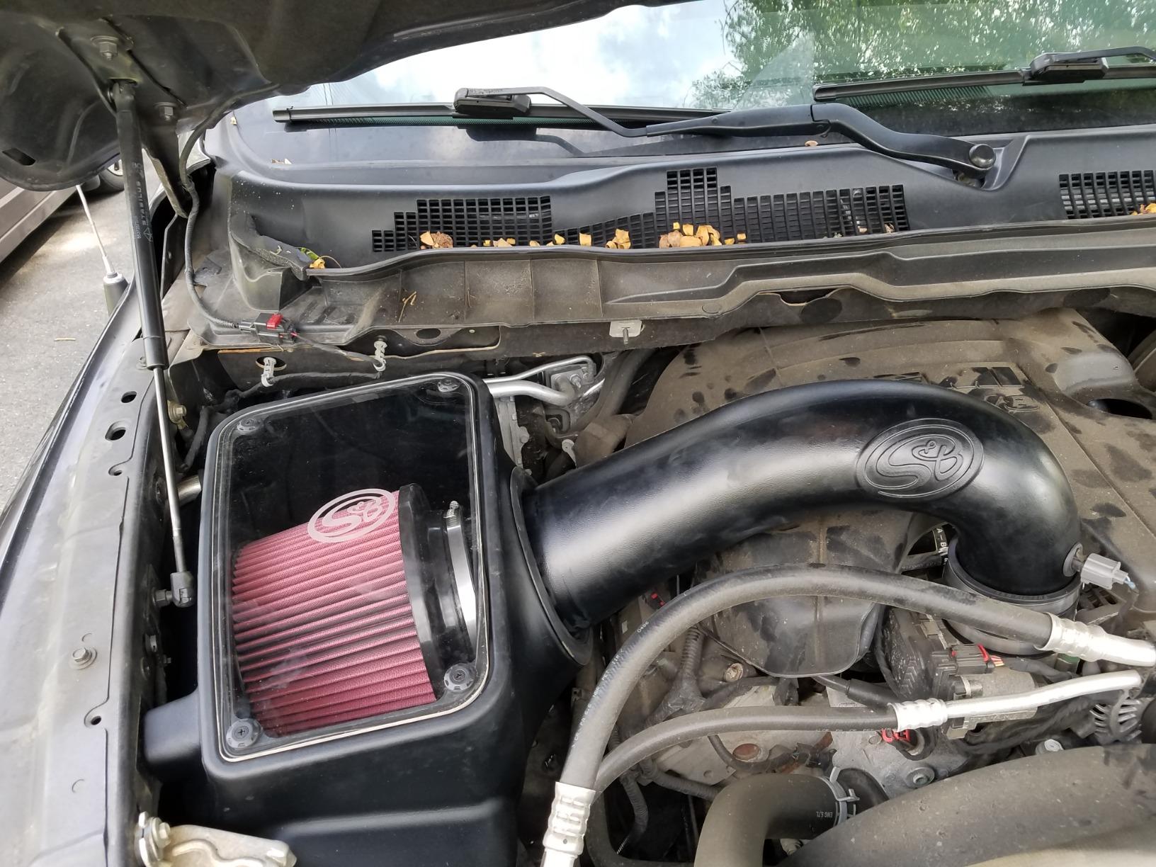 S&B Filters 75-5106 Cold Air Intake For 2009-2019 Dodge Ram 1500/2500/3500 Classic Body Style 5.7L Hemi (Oiled Cleanable, 8-ply Cotton Filter) customer photo 1