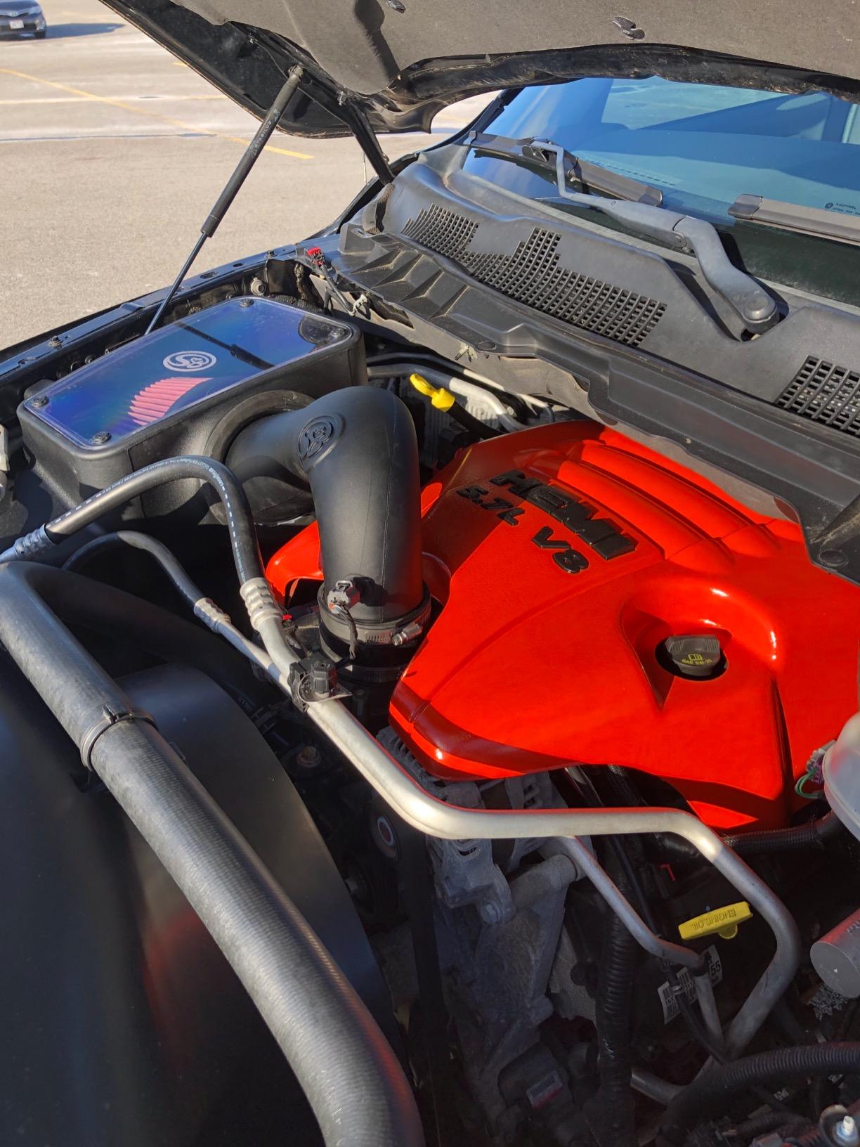 S&B Filters 75-5106 Cold Air Intake For 2009-2019 Dodge Ram 1500/2500/3500 Classic Body Style 5.7L Hemi (Oiled Cleanable, 8-ply Cotton Filter) customer photo 2