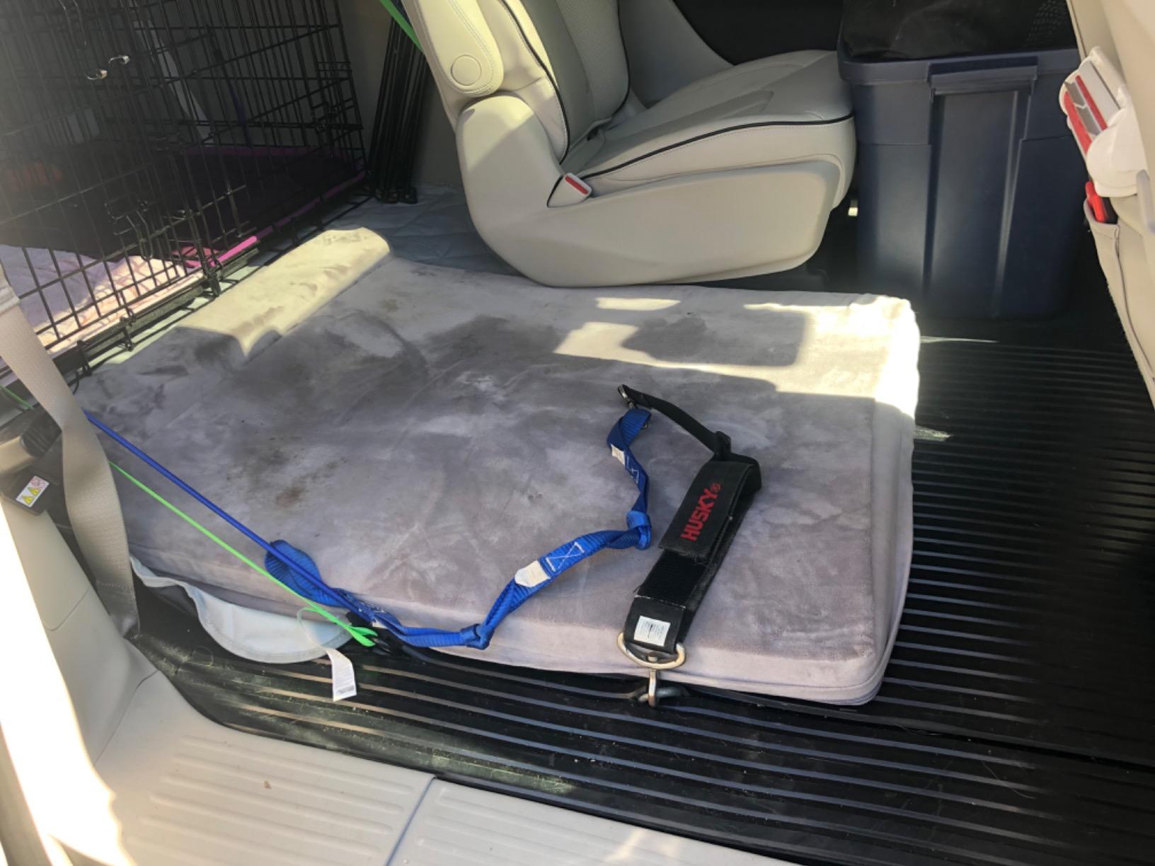 BDK M330 Heavy-Duty Truck Utility Bed Mat - Extra-Thick 4' x 8' Rubber Cargo Liner, Durable All-Weather Protection, Trim-To-Fit Design, Black customer photo 1