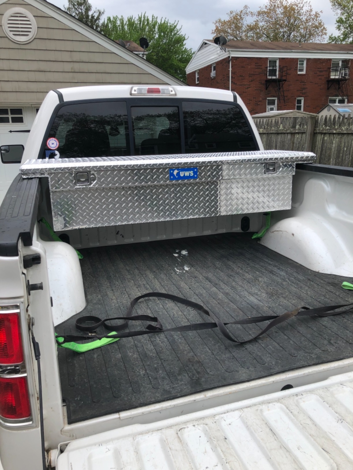 UWS EC10451 69-Inch Heavy-Wall Aluminum Truck Tool Box with Low Profile, RigidCore Lid customer photo 1