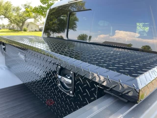 UWS EC10013 Secure Lock 69-Inch Matte Black Heavy-Wall Aluminum Truck Tool Box with Low Profile, RigidCore Lid customer photo 2