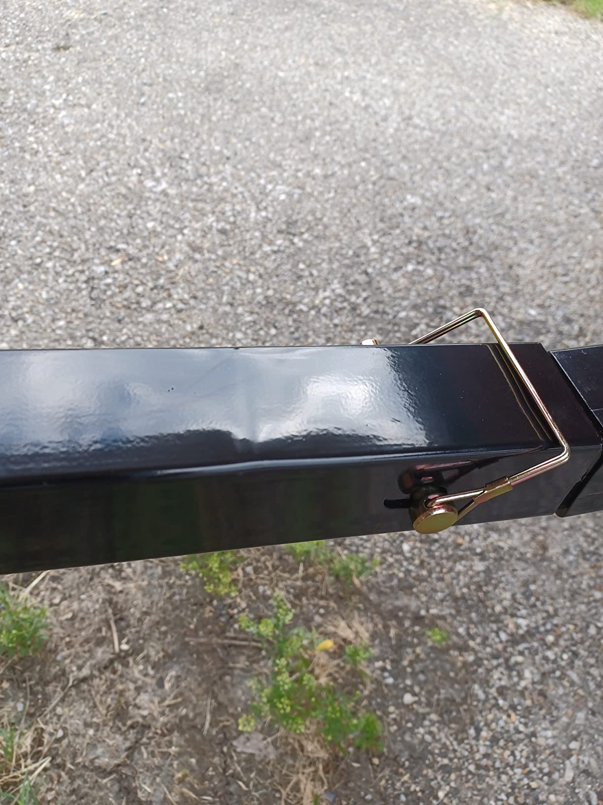 Goplus Pick up Truck Bed Hitch Extender Adjustable Extension Rack w/Flag for Ladder, Rack, Canoe, Kayak, Long Pipes and Lumber (Black) customer photo 2