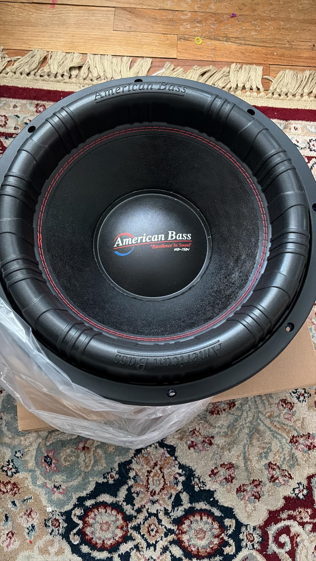 American Bass HD 15 Inch Car Subwoofer - 1 Ohm 4000 Max Watts - High Power Subwoofer Speaker with Deep Bass Performance customer photo 1