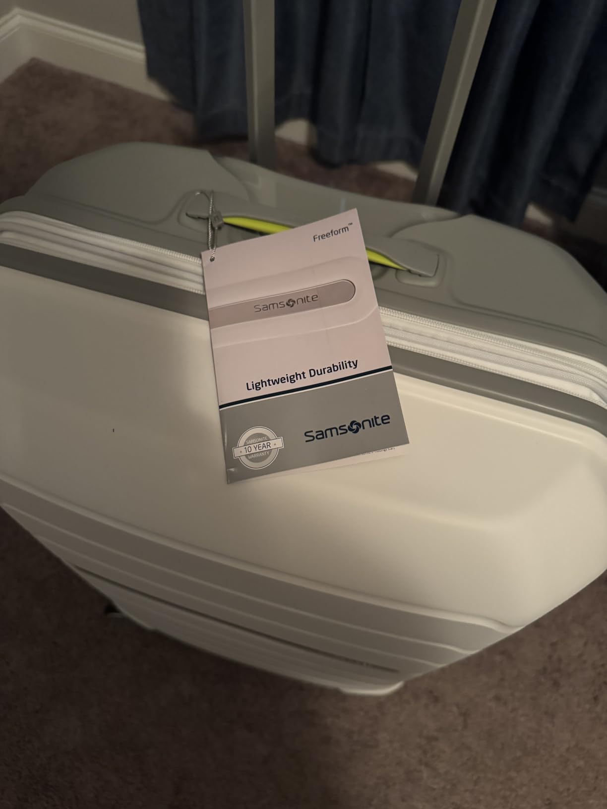 Samsonite Freeform Hardside Carry-On, Navy customer photo 2