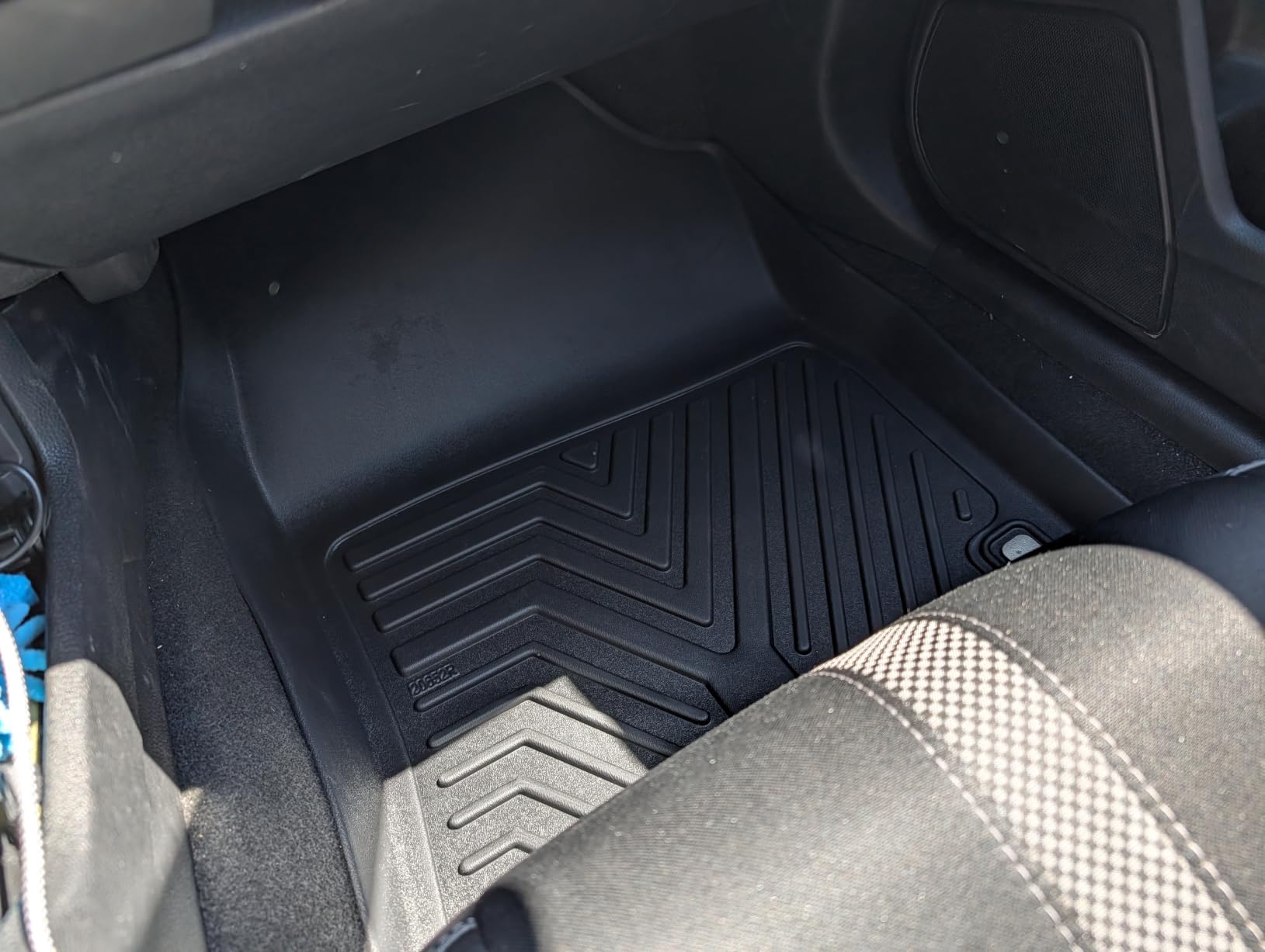 YITAMOTOR Floor Mats Compatible with Honda Accord, Custom fit for 2013-2017 Accord Sedans, 1st & 2nd Row All Weather Black customer photo 2