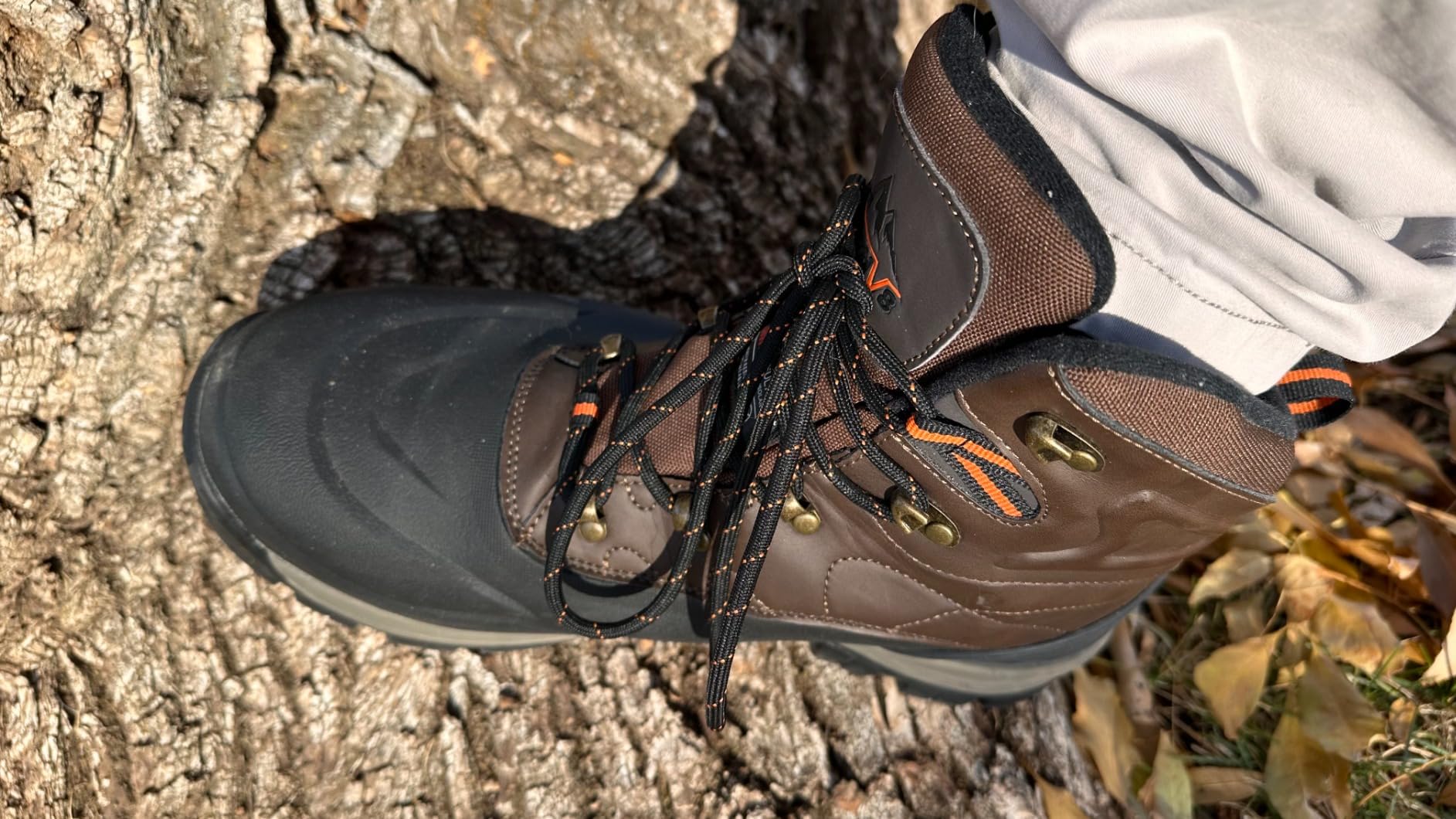 NORTIV 8 Men's Insulated Waterproof Construction Hiking Winter Snow Boots customer photo 1