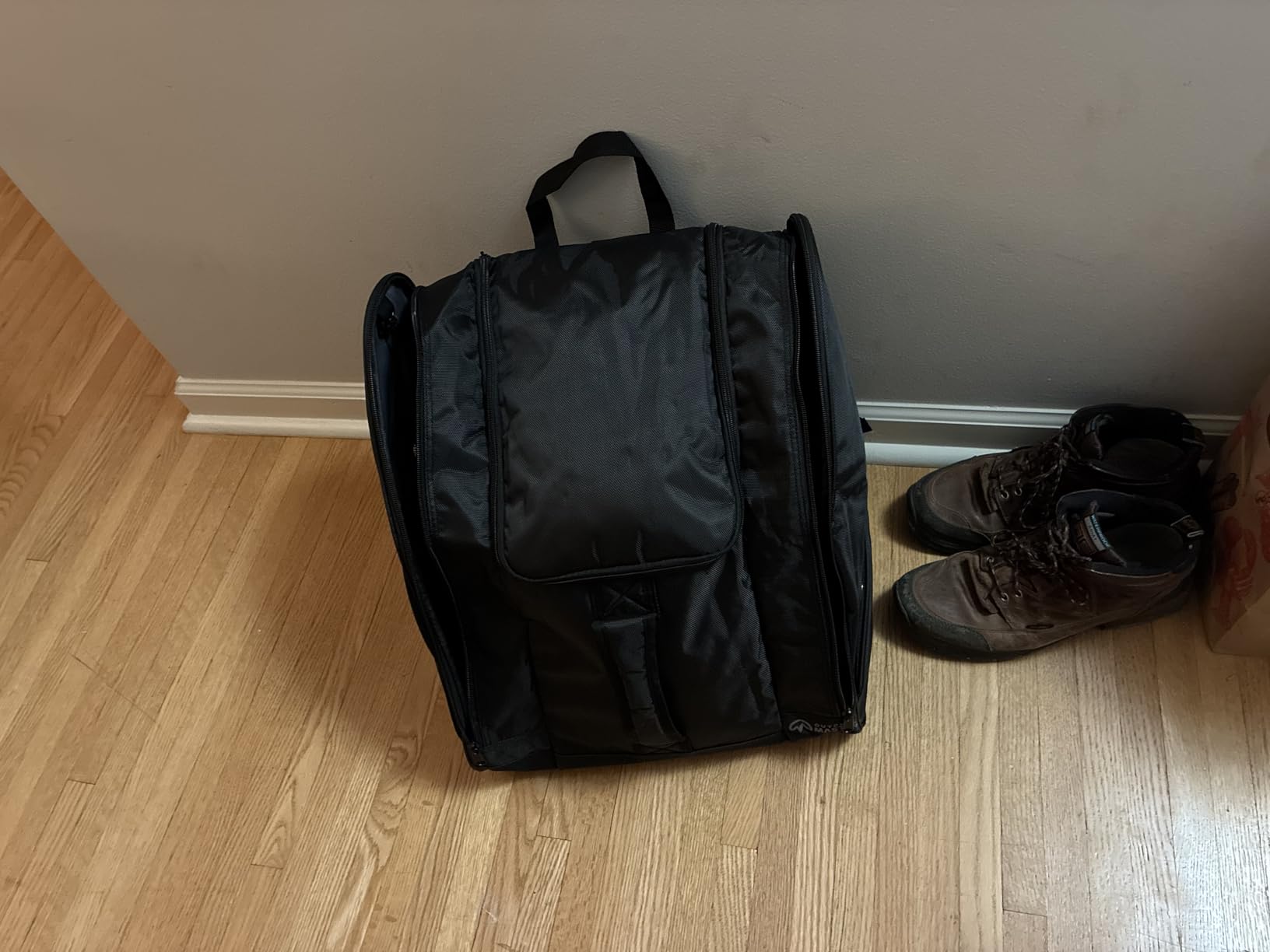 OutdoorMaster Boot Bag - Ski Boots and Snowboard Boots Bag, Excellent for Travel with Waterproof Exterior & Bottom - for Men, Women and Youth customer photo 1