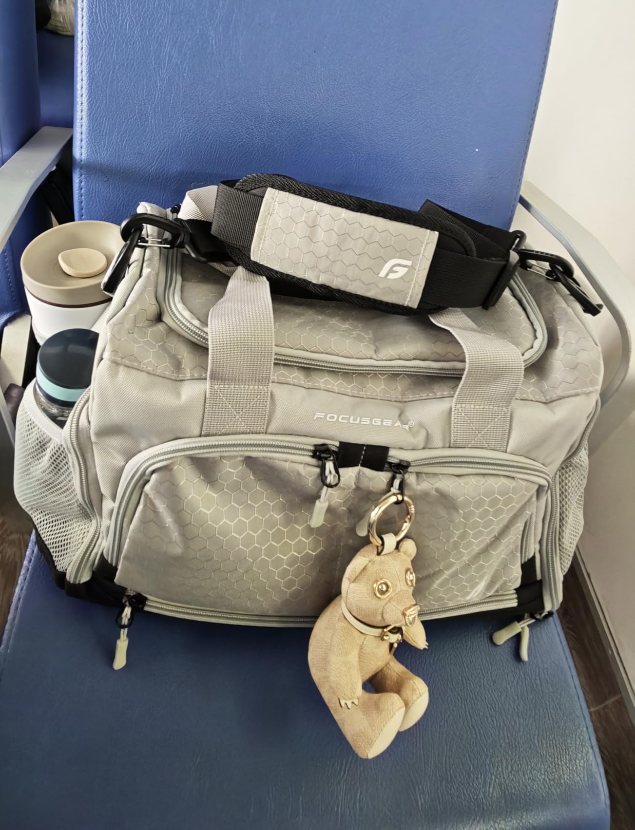 Ultimate Gym Bag 2.0: The Durable Crowdsource Designed Duffel Bag with 10 Optimal Compartments Including Water Resistant Pouch customer photo 1