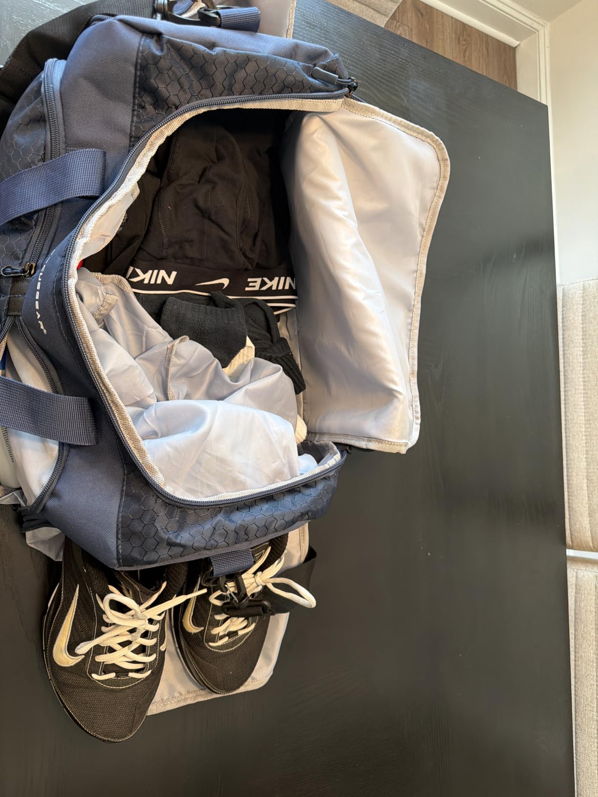 Ultimate Gym Bag 2.0: The Durable Crowdsource Designed Duffel Bag with 10 Optimal Compartments Including Water Resistant Pouch customer photo 2