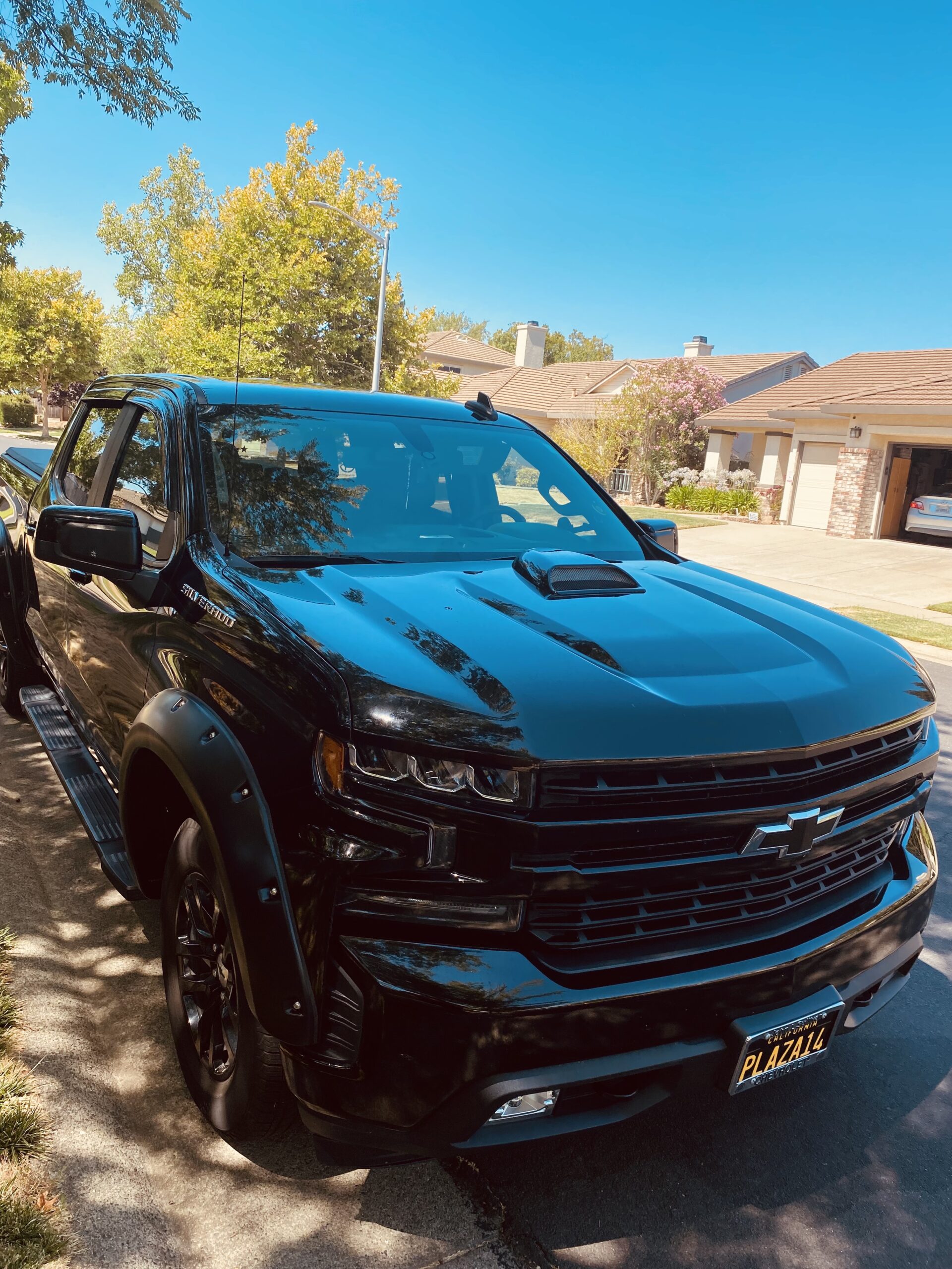 Bushwacker Pocket/Rivet Style Front & Rear Fender Flares | 4-Piece Set, Black, Smooth Finish | 40927-02 | Fits 2019-2021 Chevrolet Silverado 1500; 2022 Silverado 1500 Limited customer photo 2