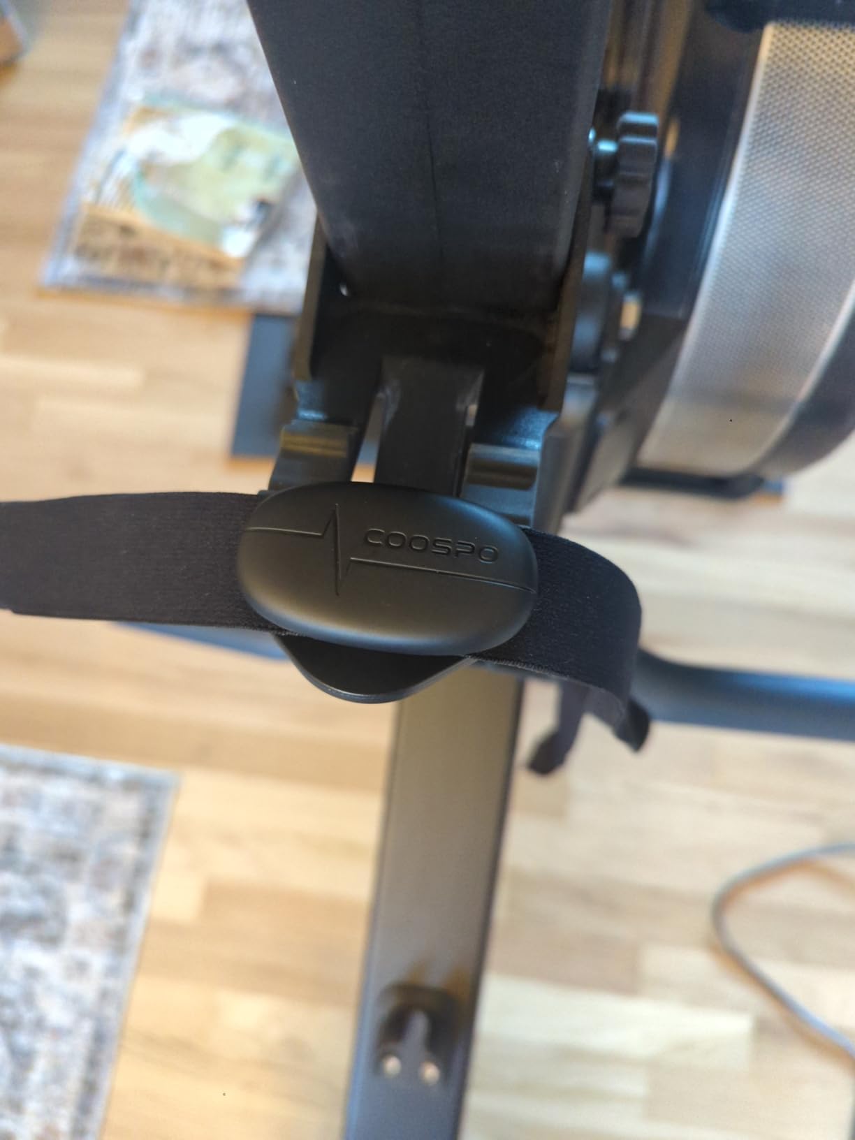 COOSPO Heart Rate Monitor Chest Strap, Bluetooth ANT+ 400H Battery IP67 customer photo 2