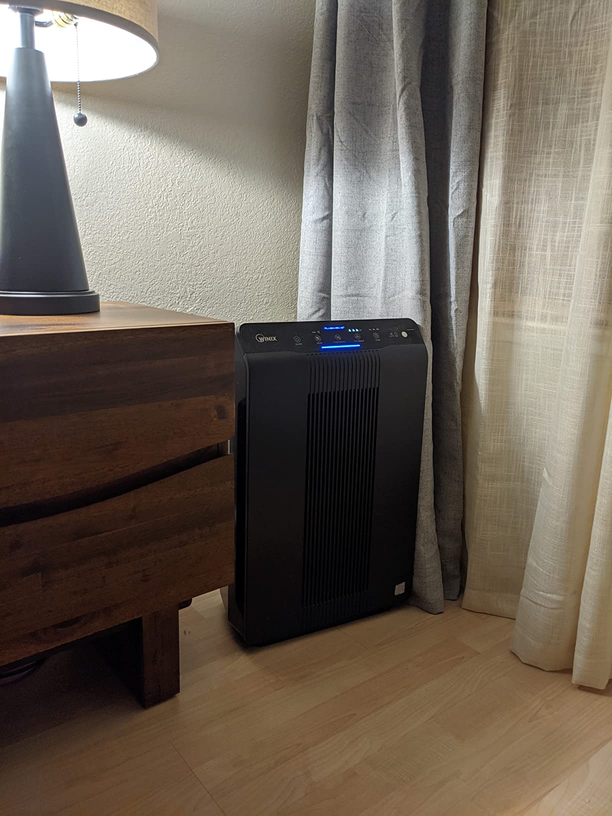 WINIX AM90 Air Purifier for Home Large Room Up to 1740 Ft² in 1 Hr With Air Quality Monitor, True HEPA, Carbon Filter and Auto Mode, Captures Pet Allergies, Smoke, Dust customer photo 2