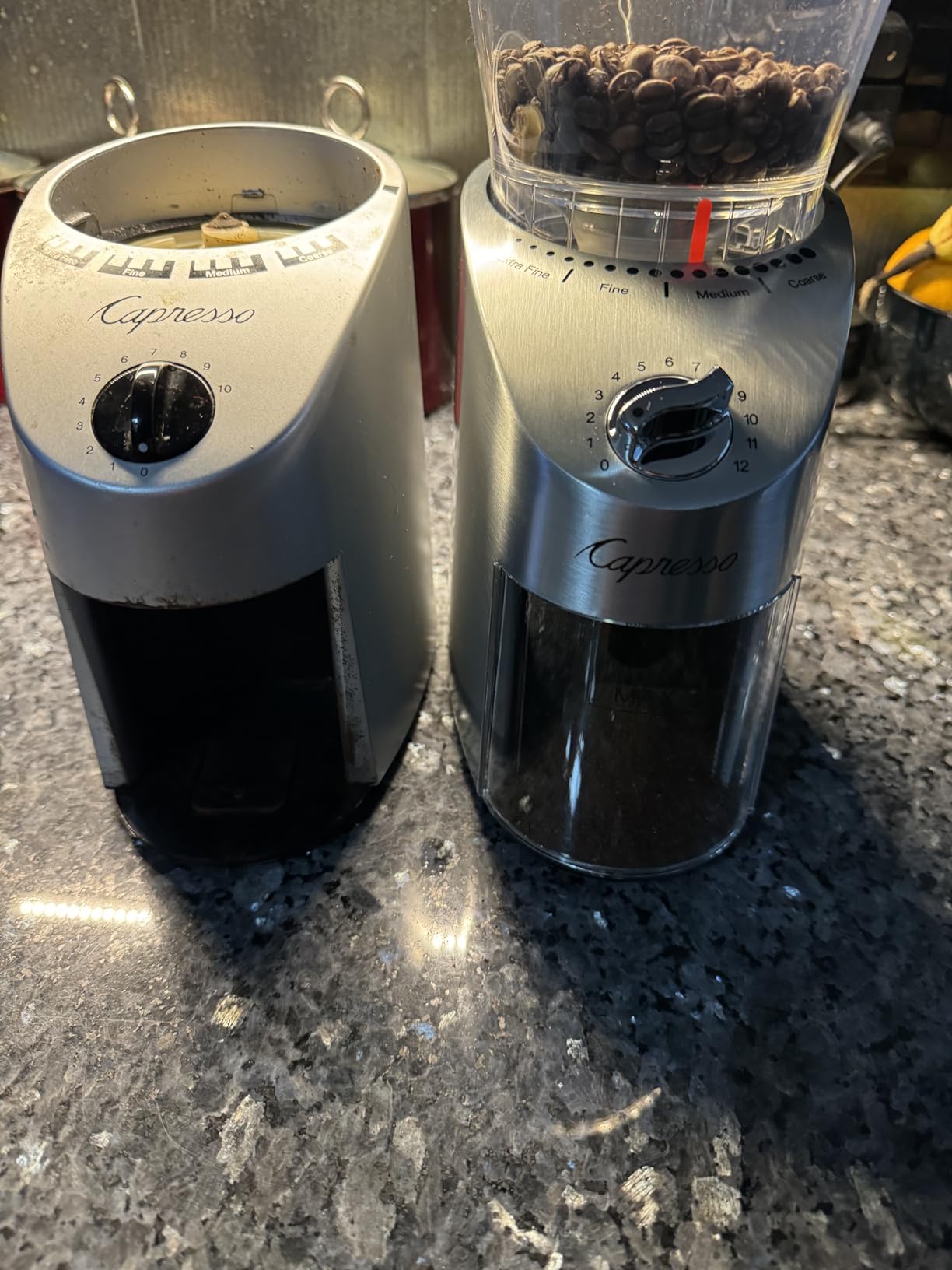 Capresso Infinity Plus Conical Burr Grinder, Black customer photo 2