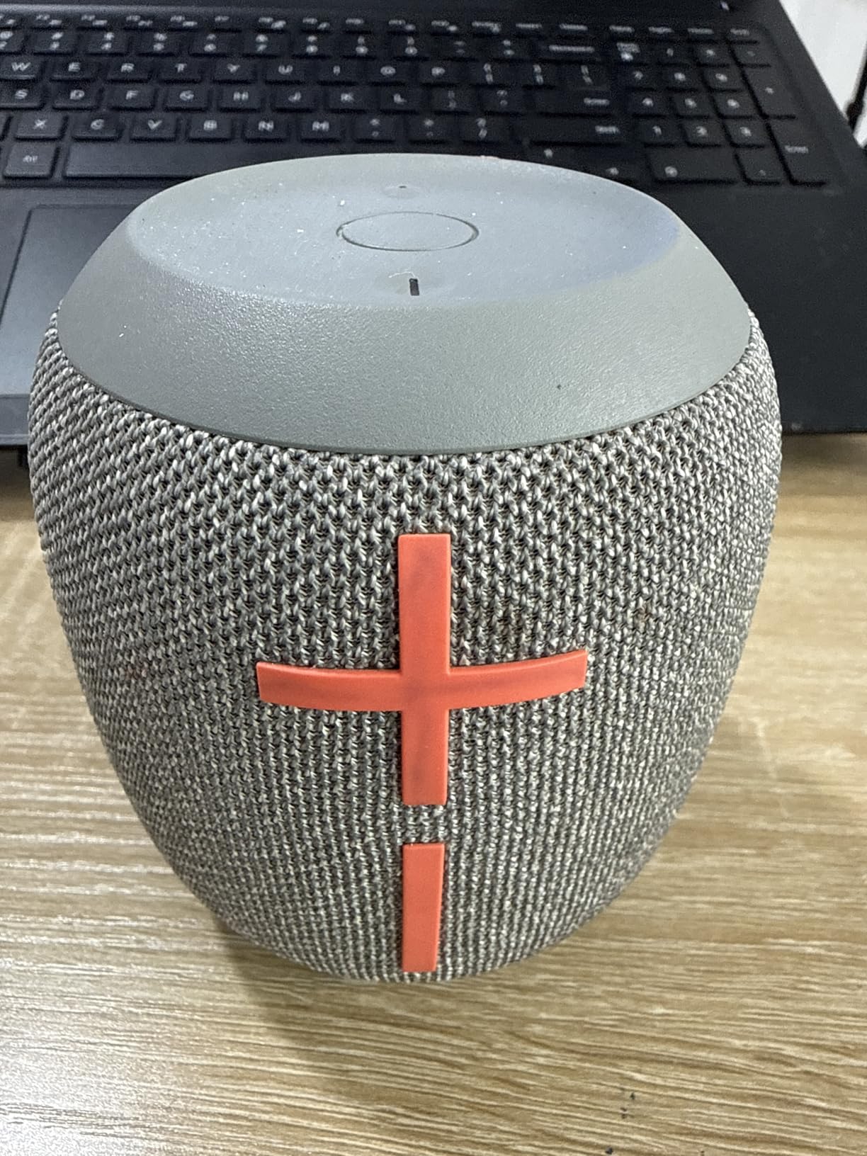Ultimate Ears WONDERBOOM 2, Portable Wireless Bluetooth Speaker, Big Bass 360 Sound, Waterproof/Dustproof IP67, Floatable, 100 Ft Range - Crushed Ice Grey, Single customer photo 1