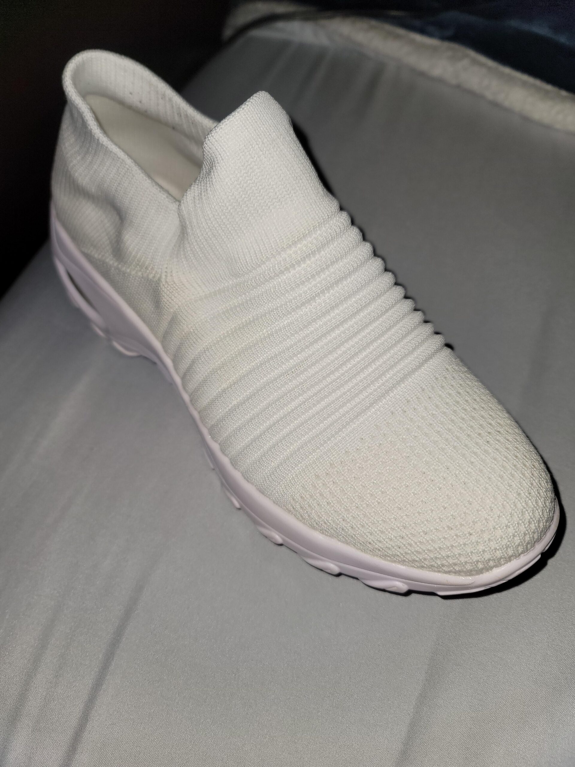 STQ Walking Shoes Women Slip on Sneakers Non Slip Work Arch Support Tennis Plantar Fasciitis Orthopedic Breathable Mesh Comfortable Ladies Nursing customer photo 2
