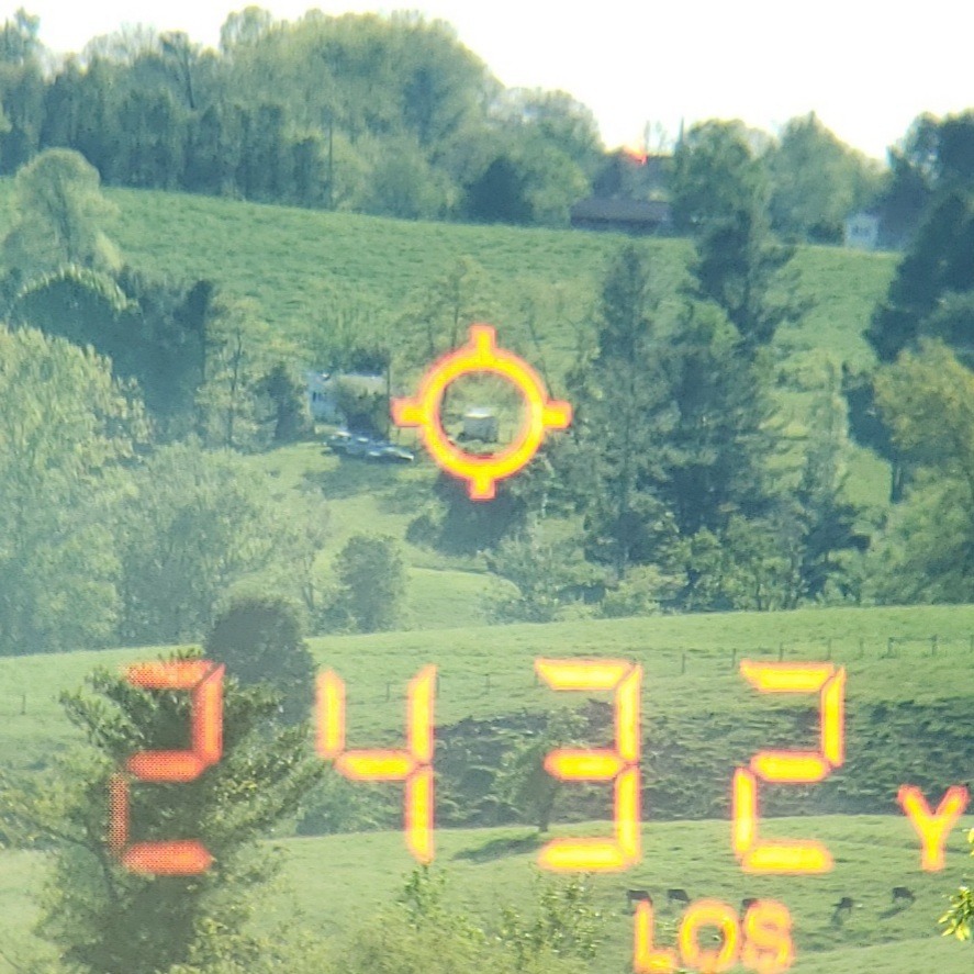 Vortex Optics Razor HD 4000 Laser Rangefinder with On-Board Geoballistics Solver, Red Backlit LCD Display, 4000 Yd Max Range customer photo 2