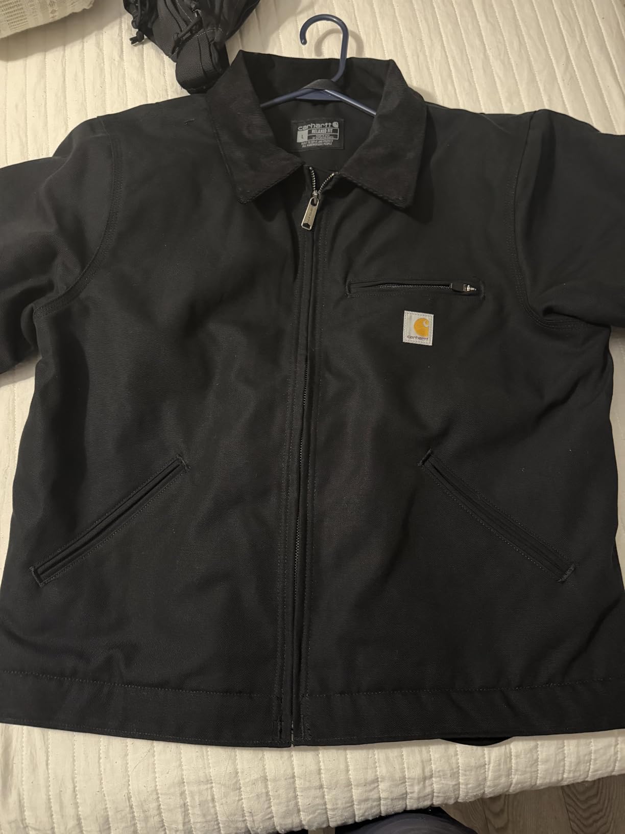 Carhartt Men's Iconic J01 Duck Detroit Jacket customer photo 1