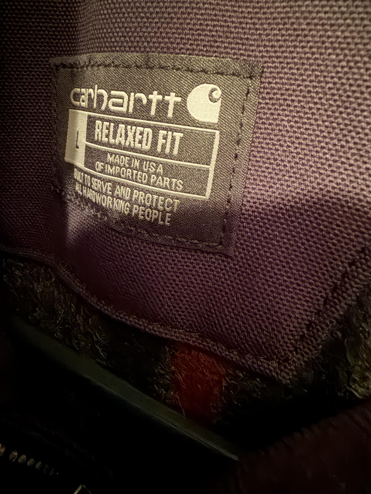 Carhartt Men's Iconic J01 Duck Detroit Jacket customer photo 2