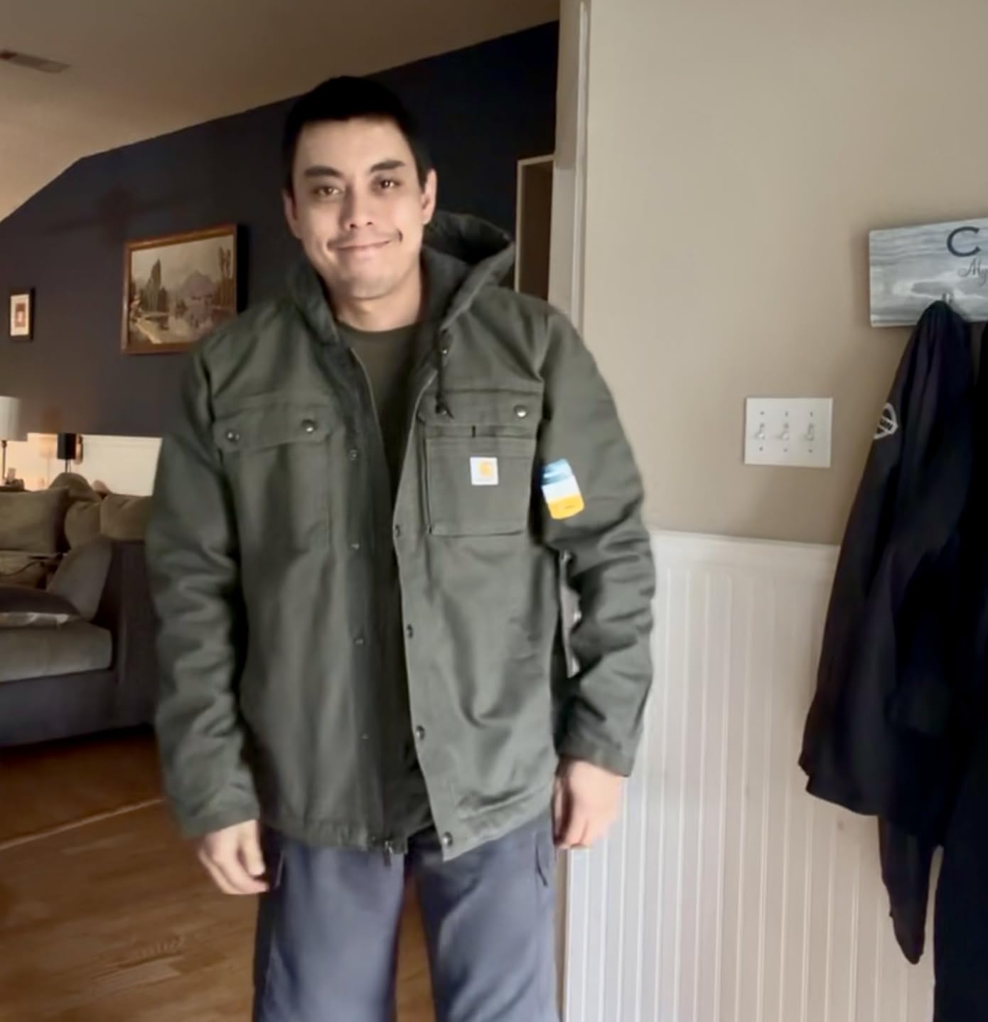 Carhartt Men's Washed Duck Bartlett Jacket customer photo 1