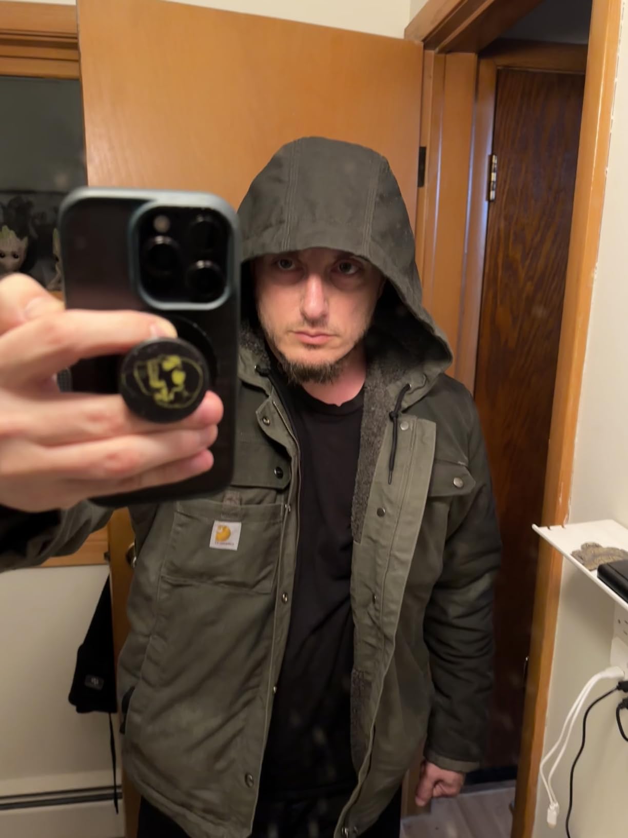 Carhartt Men's Washed Duck Bartlett Jacket customer photo 2