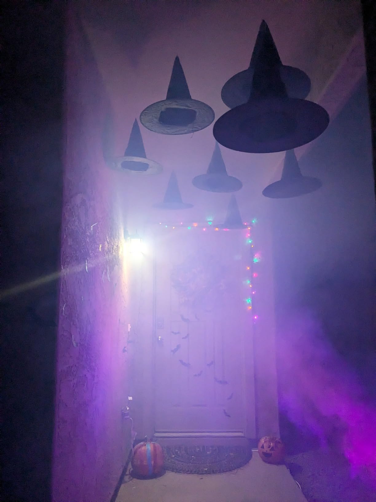 AGPTEK Fog Machine, Smoke Machine with 12 Colorful LED Lights Effect, 600W 4000CFM Fog customer photo 2