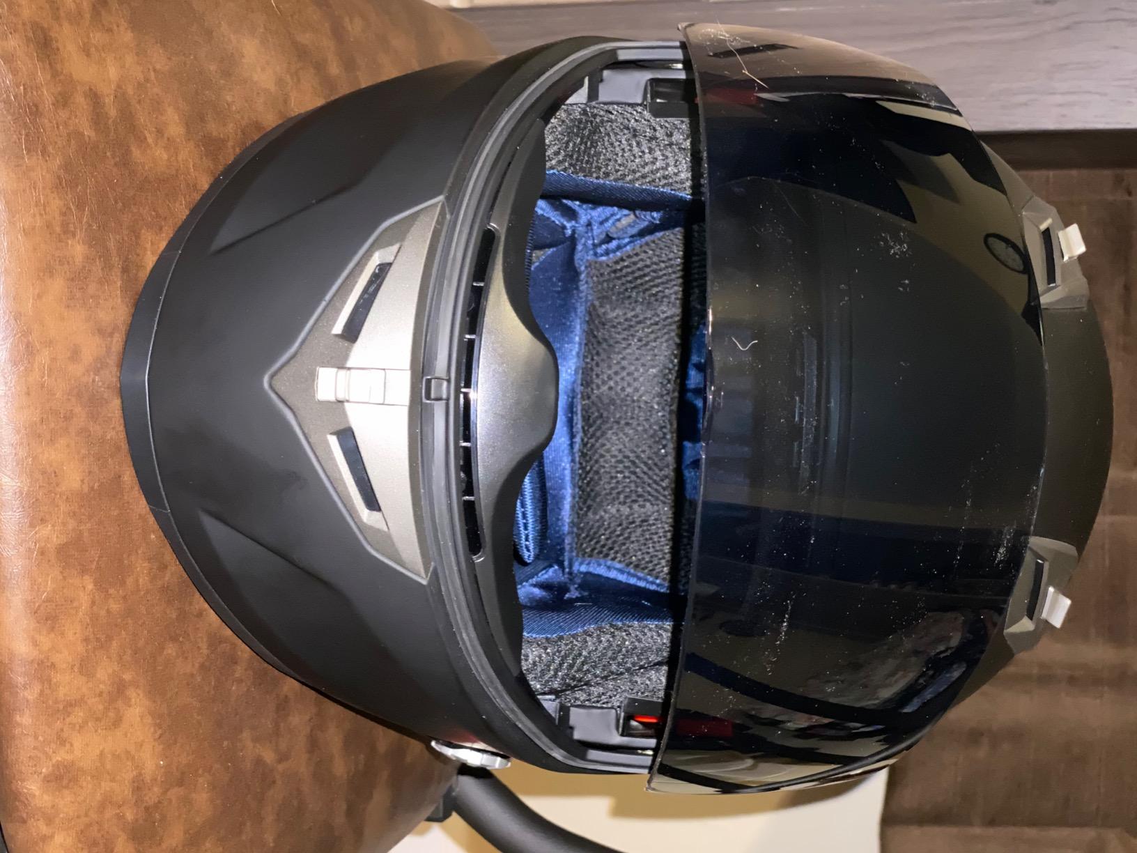 FreedConn BM2-S Bluetooth Motorcycle Helmet, Flip-Up Modular Motorbike Helmet, 500M Connectivity for 2-3 Riders, Voice Dial, Hands-Free Call, MP3, FM, DOT Certified (X-Large, Matte Black) customer photo 2