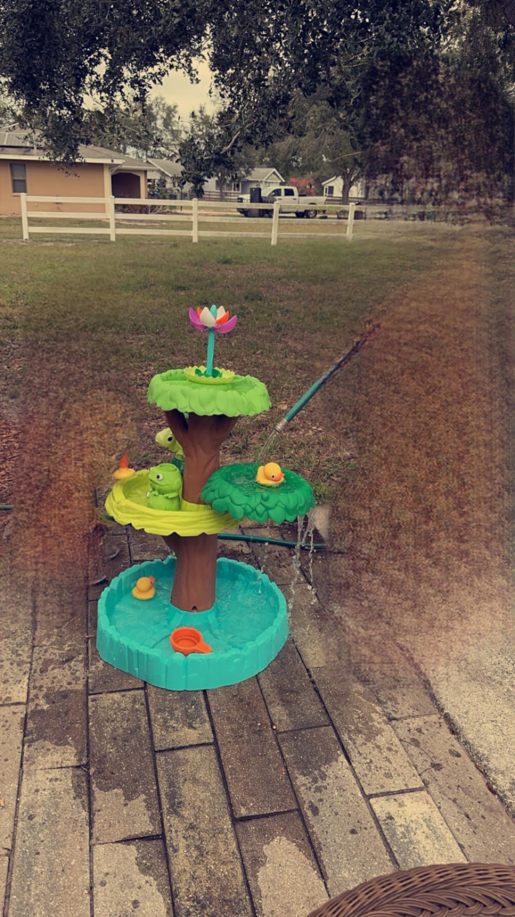 Little Tikes Magic Flower Water Table with Blooming Flower and 10+ Accessories, Multicolor customer photo 2