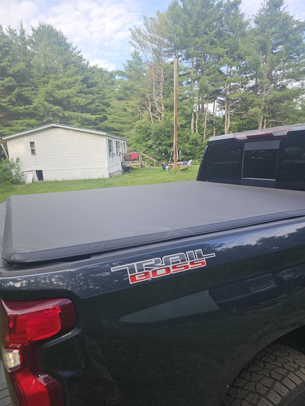 Tyger Auto T3 Soft Tri-fold Truck Bed Tonneau Cover Compatible with 2019-2026 Chevy Silverado GMC Sierra 1500 (Not Fit 19 LD/Limited) | 5'10
