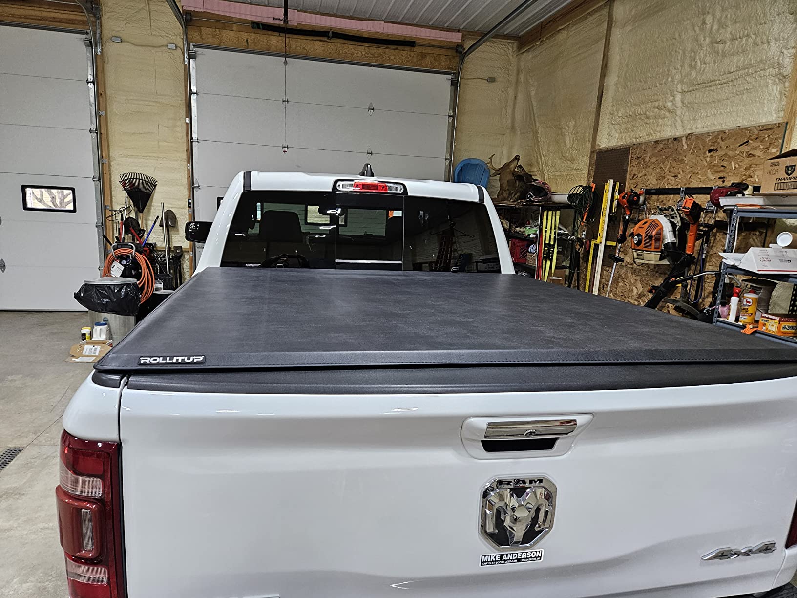 LEER ROLLITUP Soft Rolling Tonneau Cover, Fits 2019-2026 Ram with 5'7