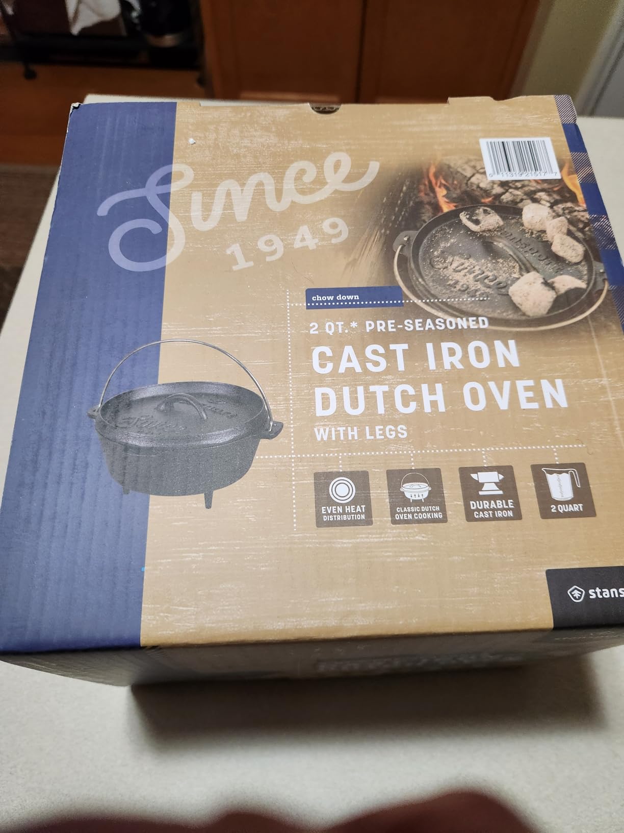 Stansport Pre-Seasoned Cast Iron Dutch Oven customer photo 1