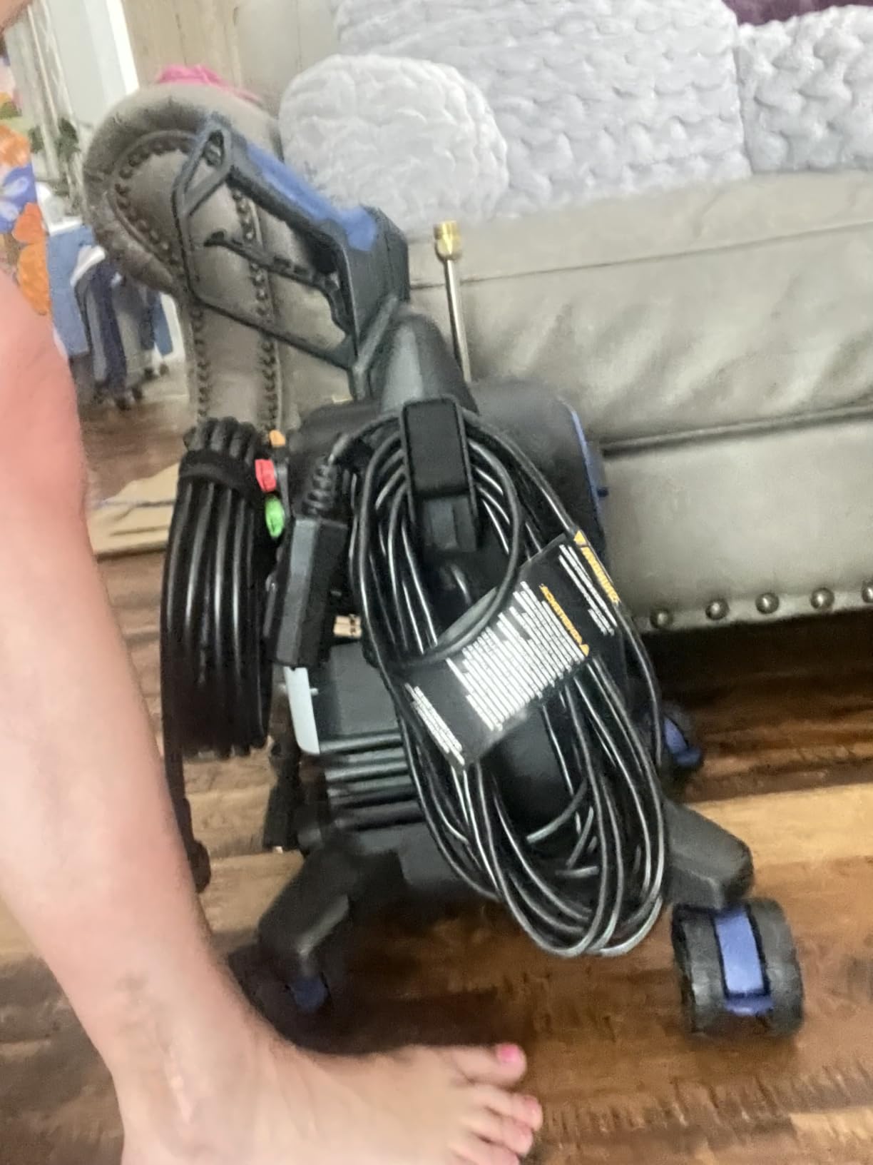 Westinghouse ePX3100 Electric Pressure Washer, 2300 Max PSI 1.76 Max GPM with Anti-Tipping Technology, Onboard Soap Tank, Pro-Style Steel Wand, 5-Nozzle Set, for Cars/Fences/Driveways/Home/Patios customer photo 1