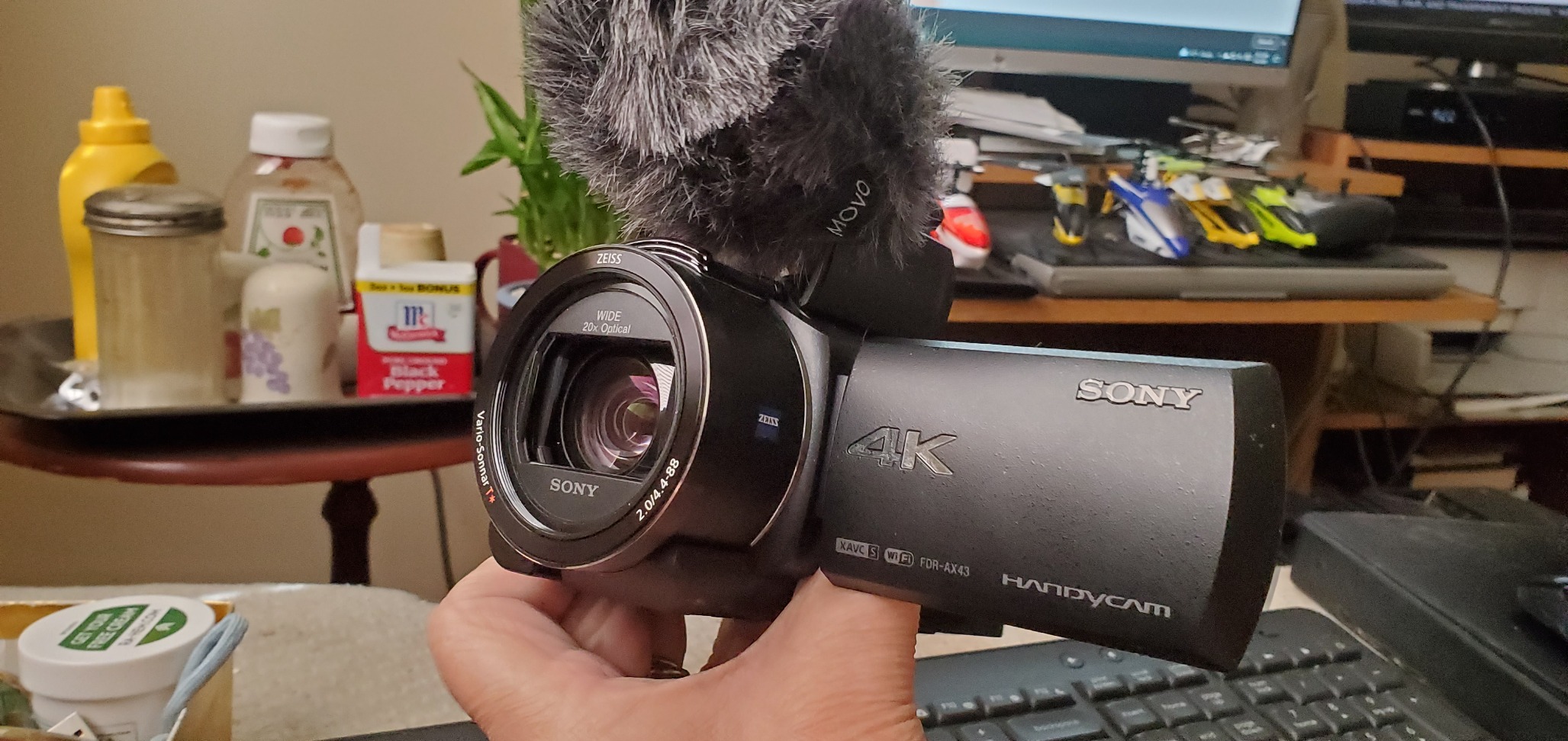 Sony FDR-AX43 UHD 4K Handycam Camcorder customer photo 2