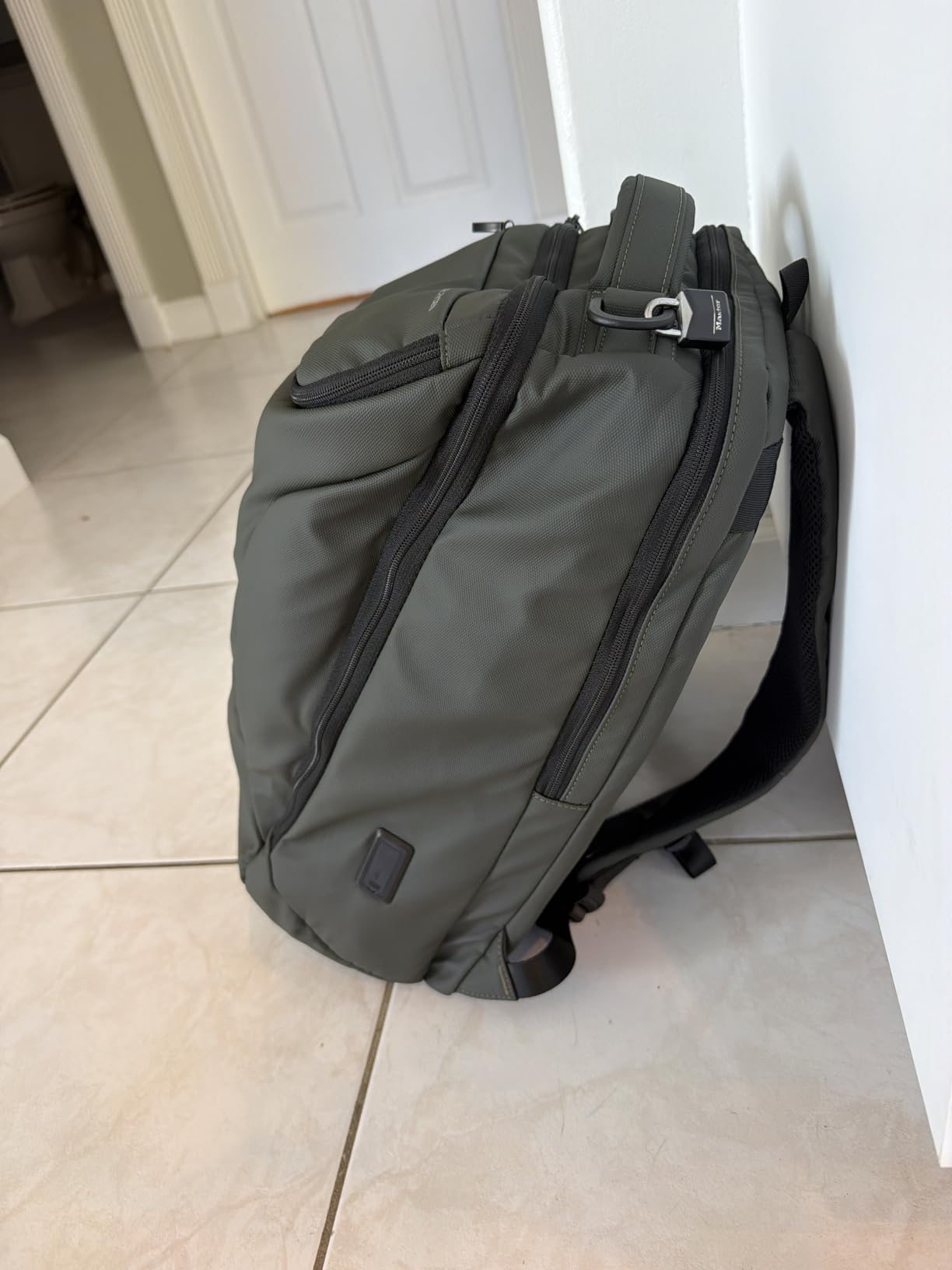 MARK RYDEN Business Backpack for Men, 17.3 Inch Tech Waterproof Laptop Backpack with USB Charging Port, Professional Work Backpack for Travel, Office, College, Commuting, Hiking customer photo 2