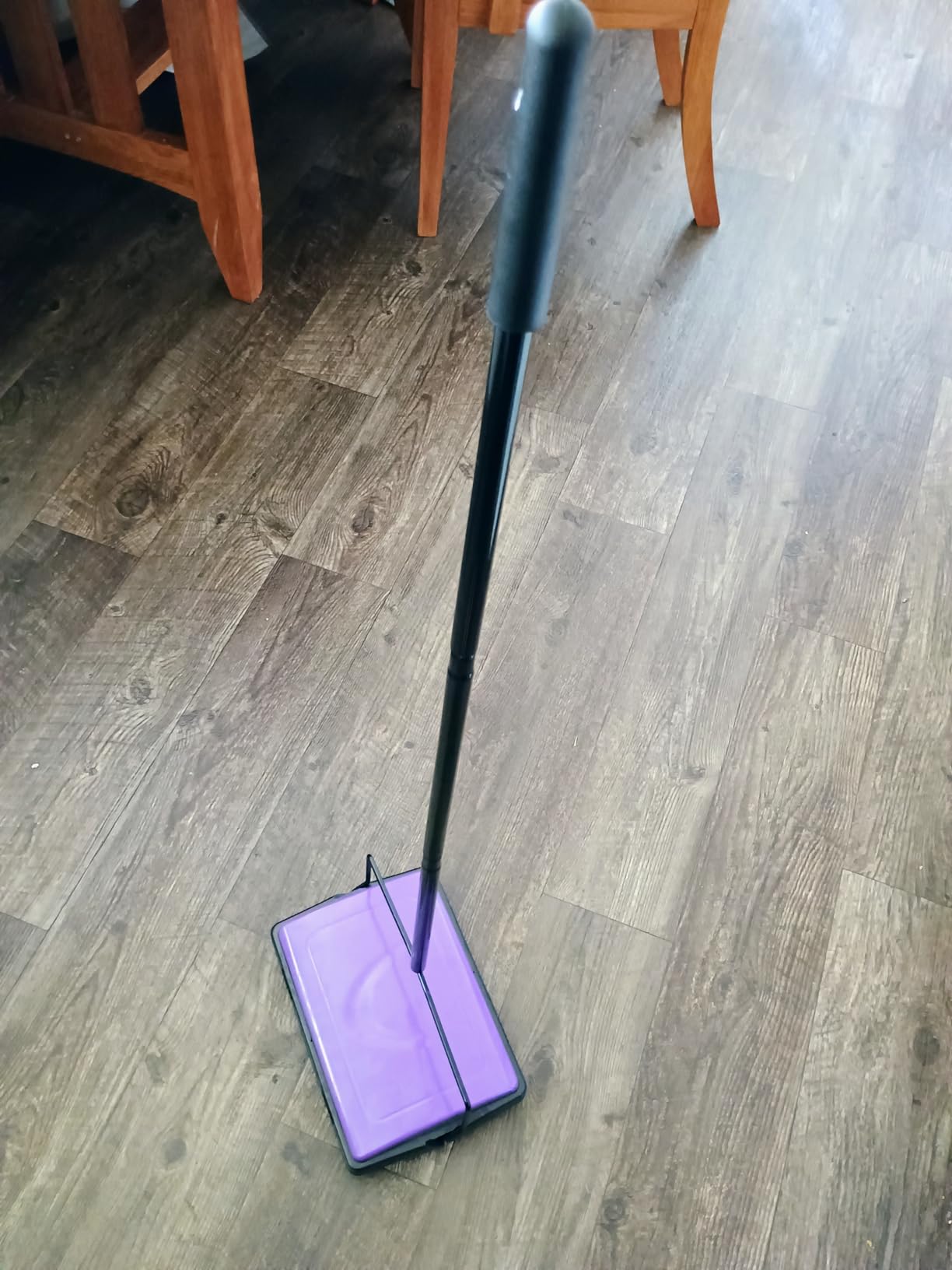 Yocada Carpet Sweeper Cleaner for Home Office Low&Undercoat Carpets Rugs Pet Hair Dust Scraps Paper Small Rubbish Cleaning with a Brush customer photo 2
