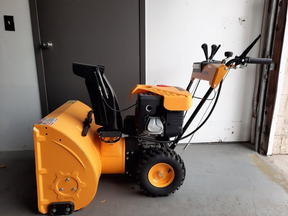 Massimo Snow Blower 30 Inch Clearing Width, Self-Propelled, 302cc 2-Stage Electric Start Gas Snow Blower with LED Light, 40 ft. Snow Throw Distance customer photo 2