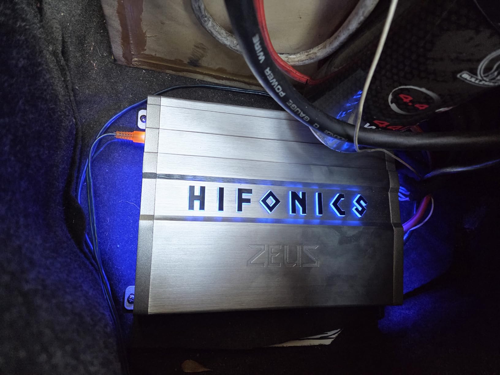 Hifonics ZG-3200.1D Zeus Gamma 3200 Watt Max Power Class D Monoblock Car Audio Amplifier customer photo 1