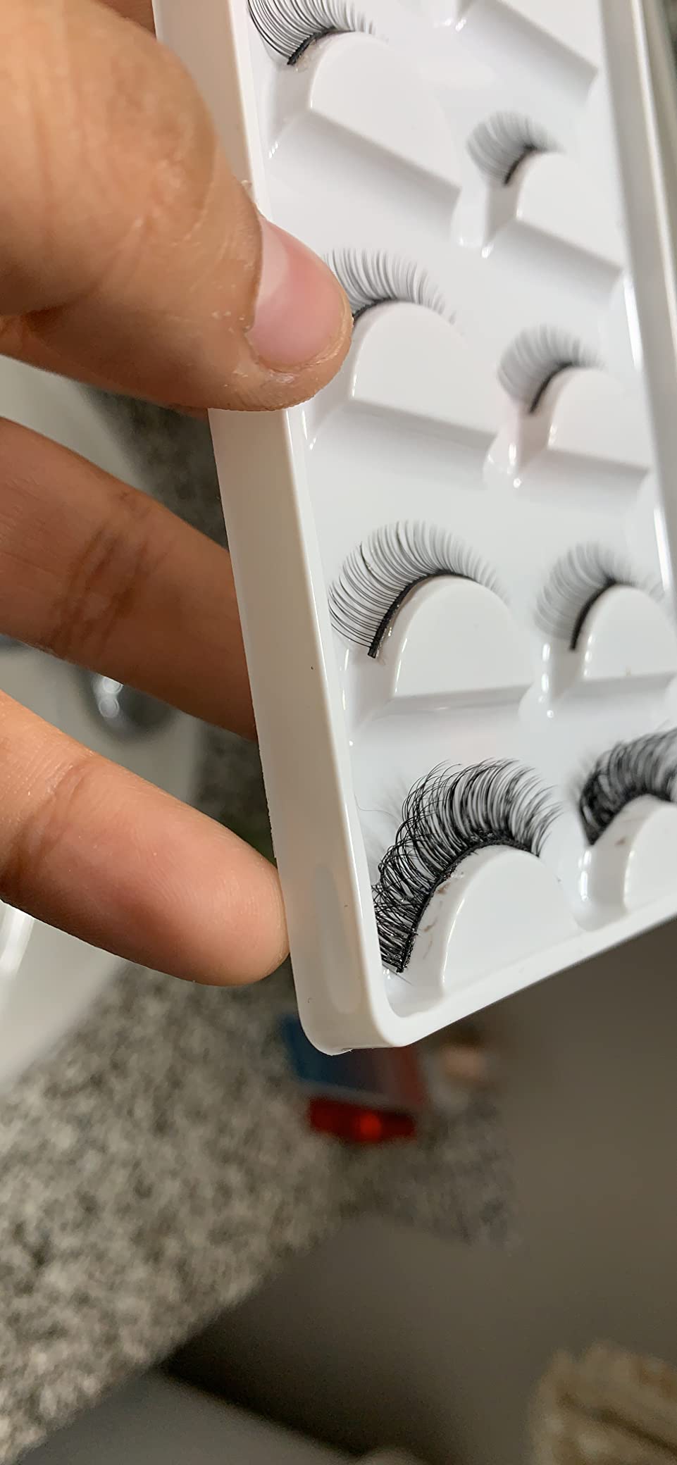 Eyelash Extension Kits, 17Pcs Professional Eyelash Grafting Training Tools Lashes Extension Practice Exercise Set with Mannequin Head Makeup Bag Glue Tweezers for Practice Eye Lashes Graft (17PCS) customer photo 1