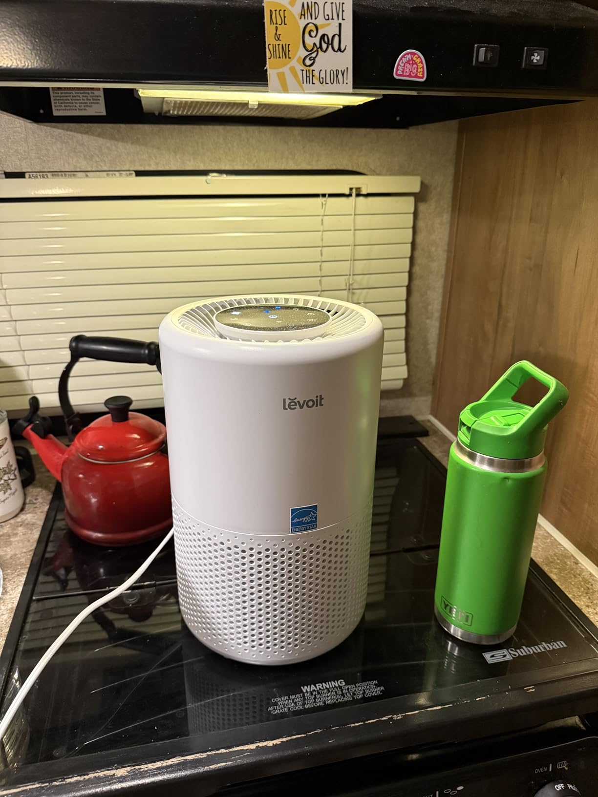Levoit Air Purifier for Home Pets Bedroom Dorm Room, Smart & Voice Control | AHAM VERIFIDE, 3-in-1 Filter With HEPA Sleep Mode, for Pollen, Pollutants, Smoke, Dander, Dust, Pet Hair, Core 200S-P, White customer photo 1