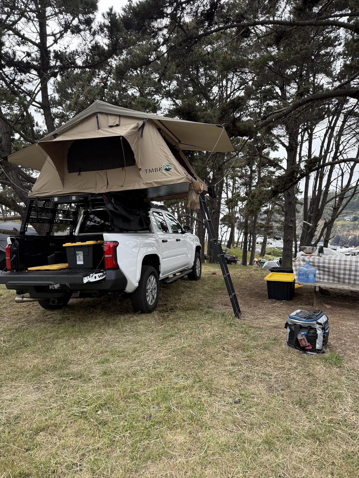 Soft Shell Rooftop Tent for SUV & Truck Camping, 3-Person - Overland Vehicle Systems TMBK customer photo 2