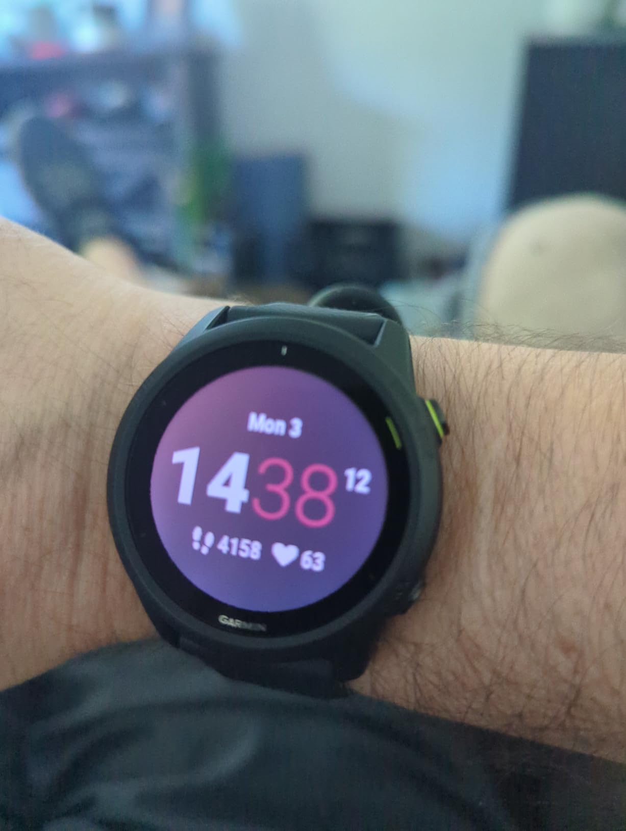 Garmin Forerunner 745, GPS Running Watch, Detailed Training Stats and On-Device Workouts, Essential Smartwatch Functions, Black (010-02445-00) (Renewed) customer photo 1