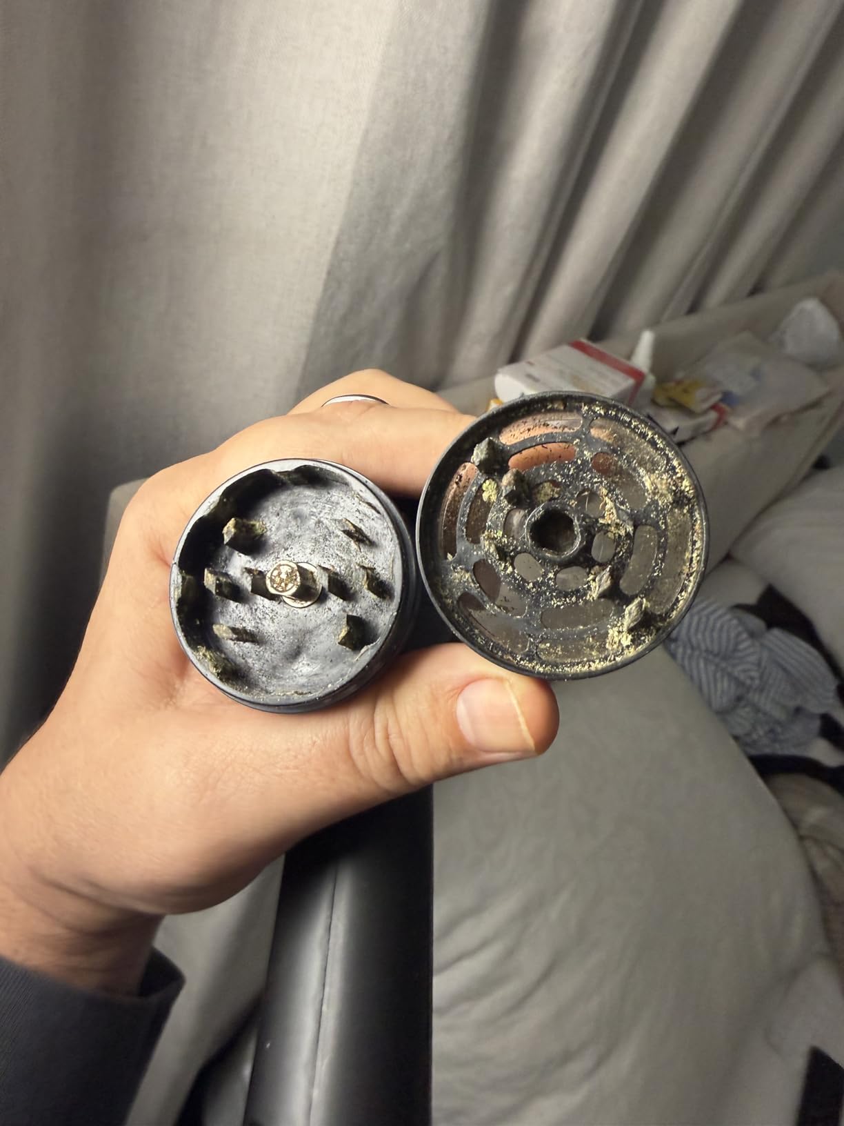 Mamba Grinder Electric Spice Grinders. Easy to Load One-Handed Use 1g USB Rechargeable Mill customer photo 2