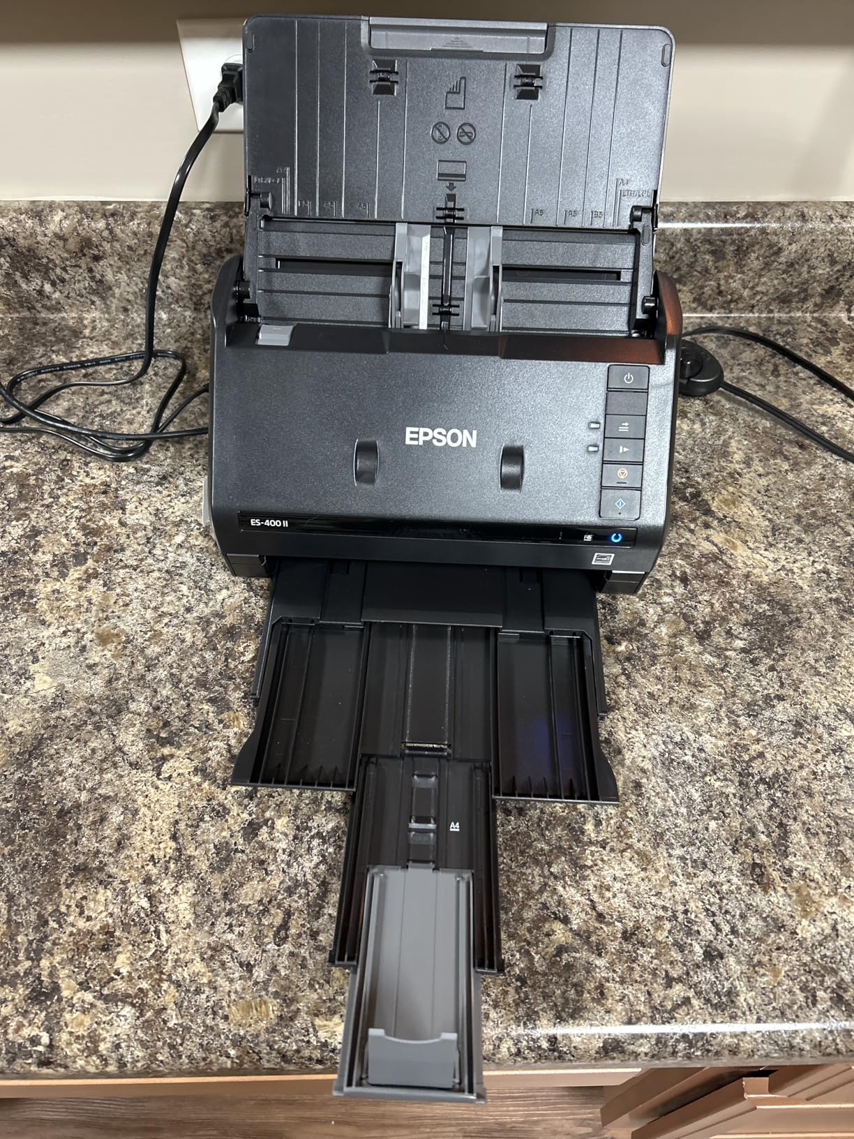 Epson WorkForce ES-400 II Color Duplex Desktop Document Scanner for Computers Including PC and Mac with Auto Document Feeder and Image Adjustment Tools customer photo 2