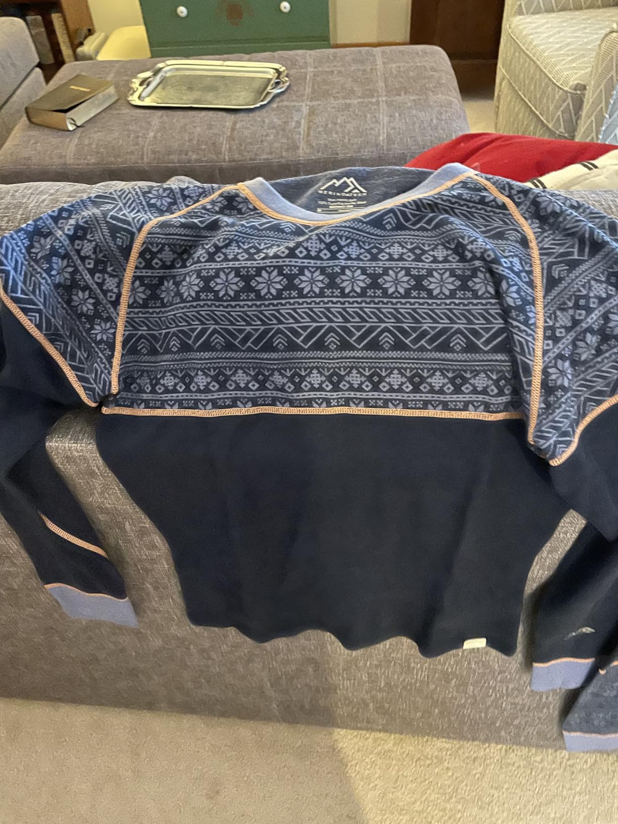 100% Merino Wool Base Layer Women - Long Sleeve Thermal Shirt with Socks customer photo 2