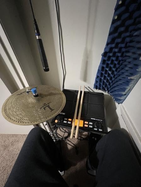 PD705 Percussion Sample Multipad, Electric Drum Pad with 9 Velocity-Sensitive Pads, 592 Sounds, Built-in Effecter, Looper, USB/MIDI customer photo 2