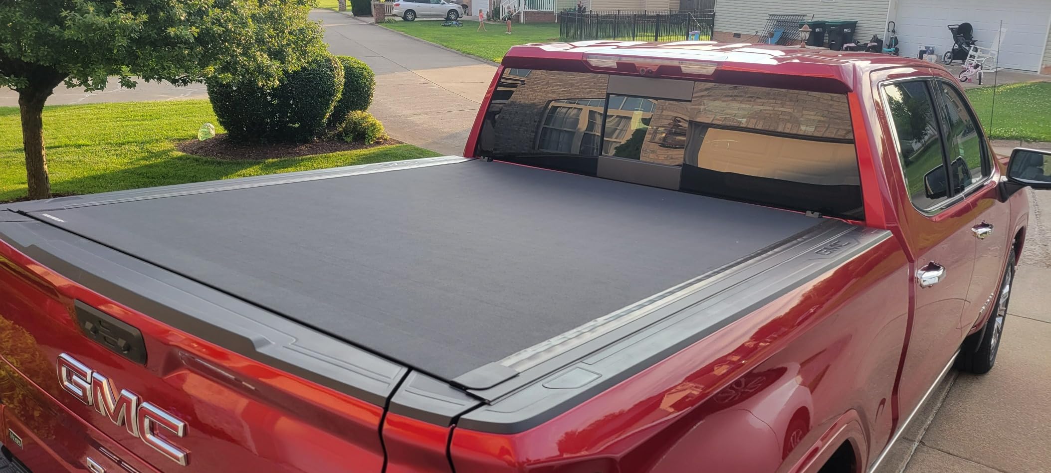 RealTruck BAK Revolver X4s Hard Rolling Truck Bed Tonneau Cover | 80130 | Fits 2019-2026 Chevy/GMC Silverado/Sierra, Works w/MultiPro/Flex Tailgate (w/o Carbon Pro Bed) 5' 8