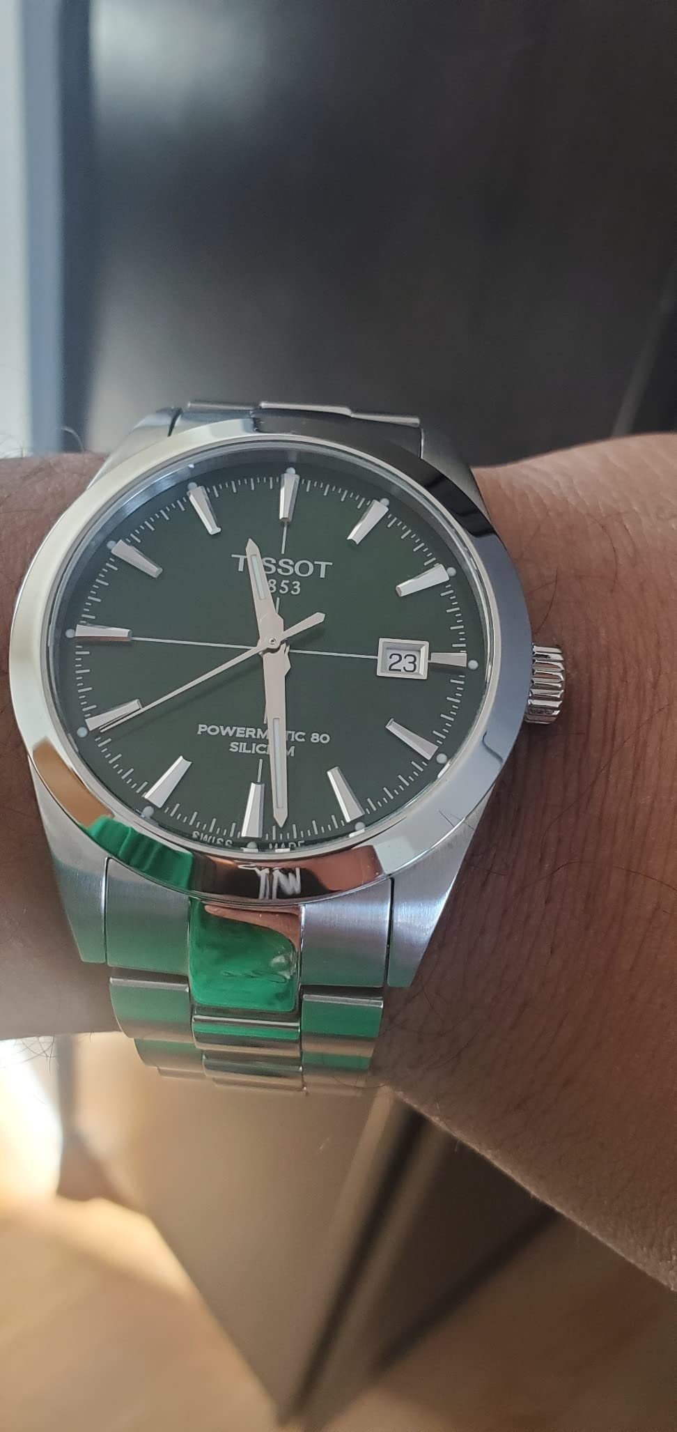 Men's Gentleman Auto Swiss Automatic Dress Watch with Stainless Steel Strap customer photo 2