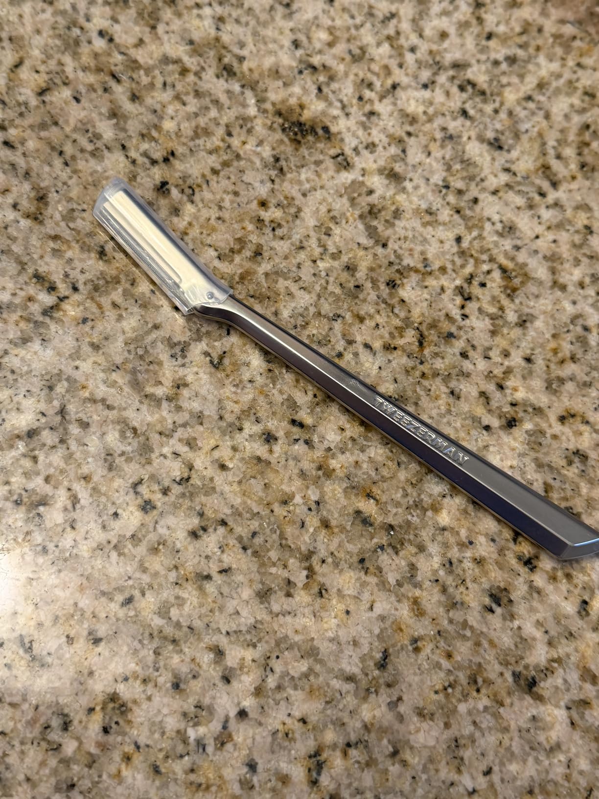 Tweezerman Facial Razor, Stainless Steel customer photo 2