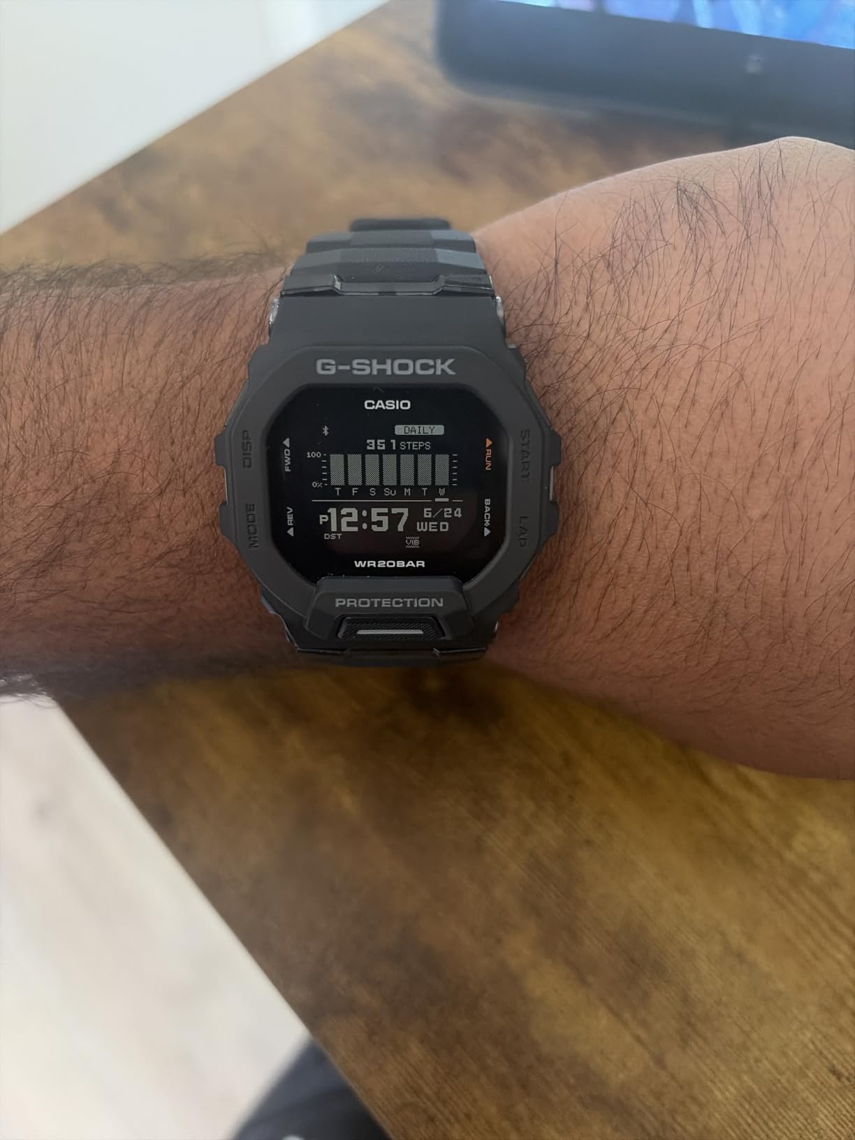 Casio G-Shock GBD200 Square Case Digital Watch - Black customer photo 1
